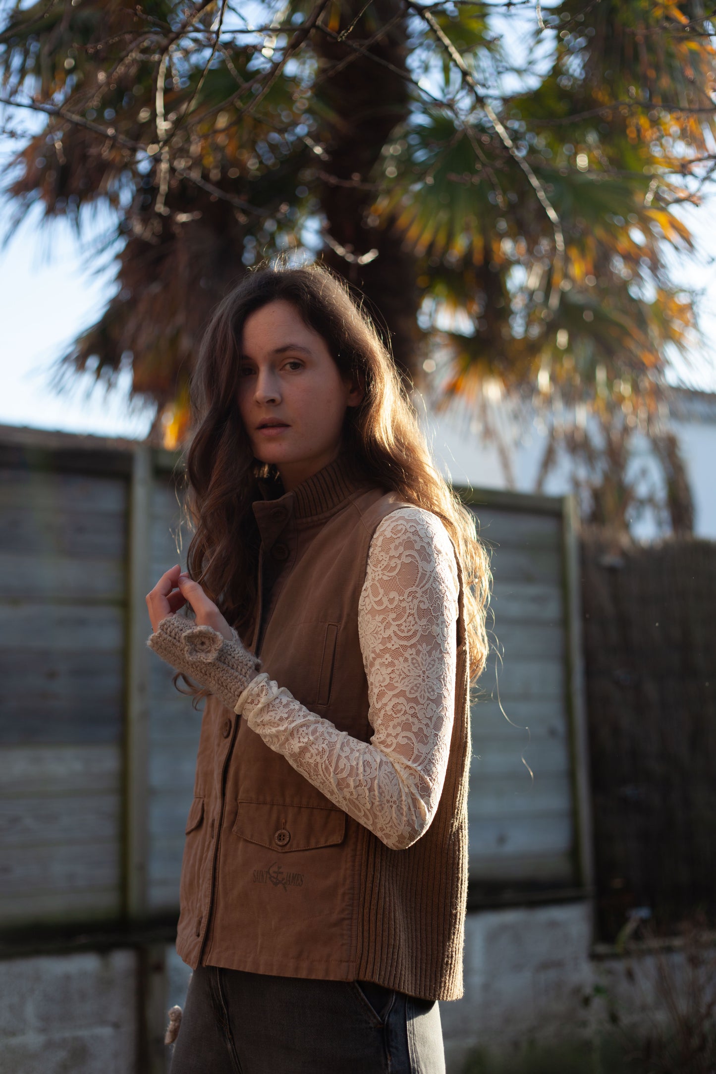 VESTE SANS MANCHES SAINT JAMES