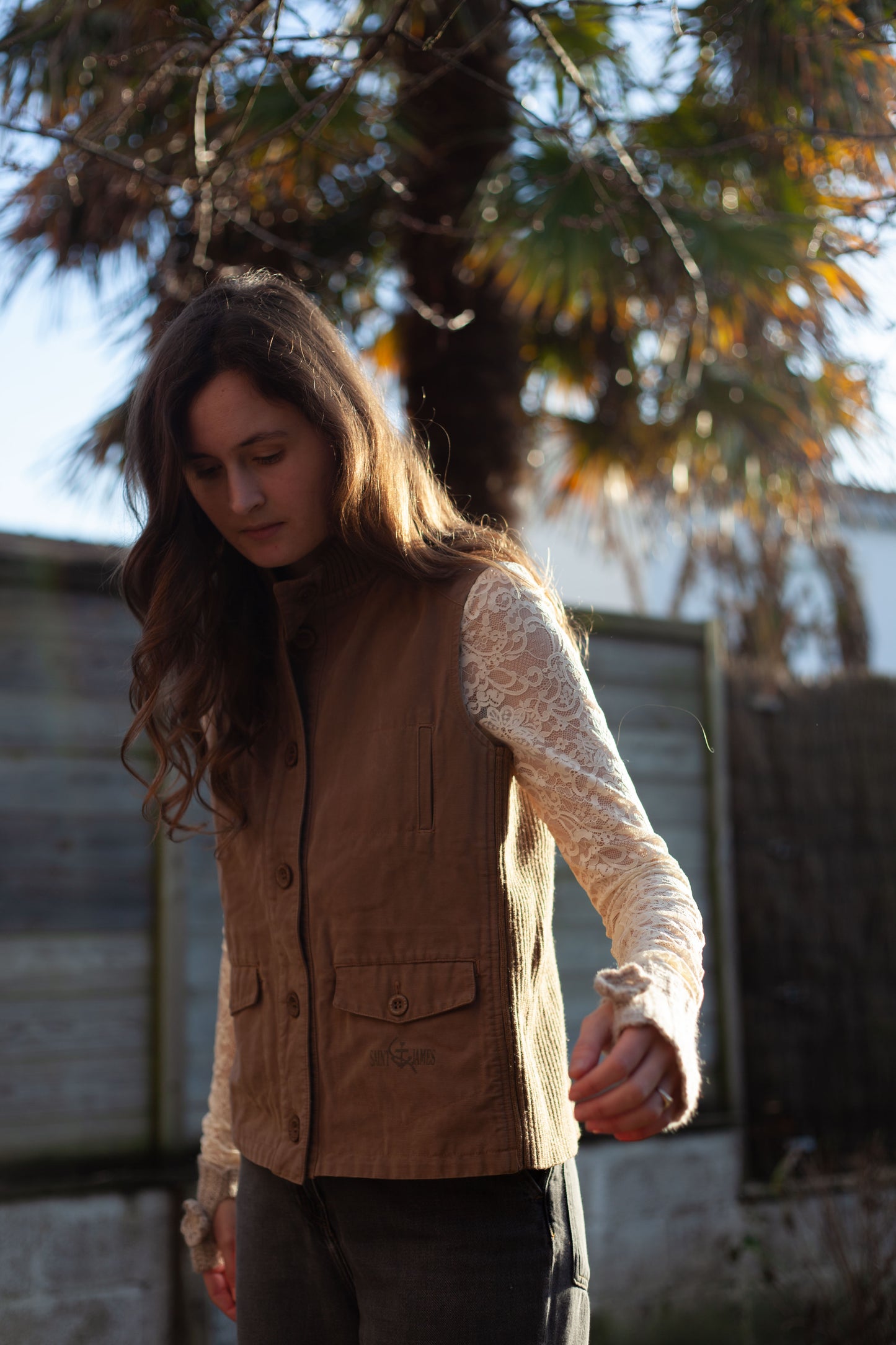 VESTE SANS MANCHES SAINT JAMES