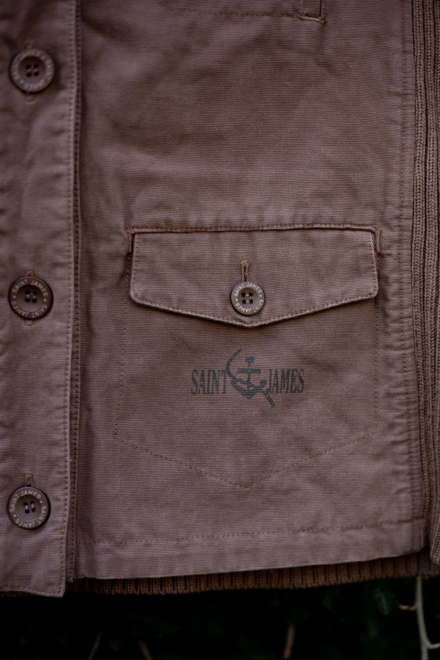 VESTE SANS MANCHES SAINT JAMES