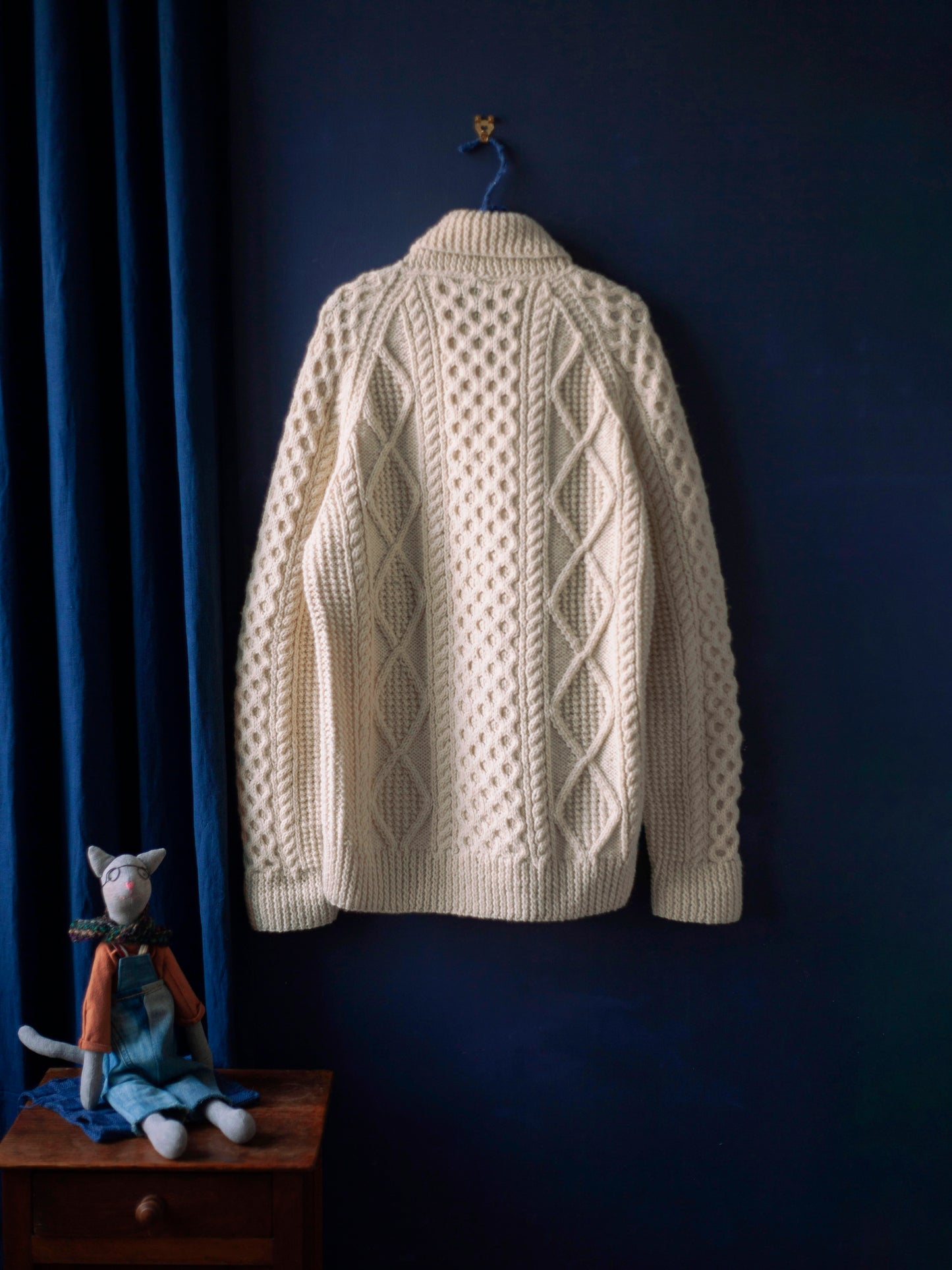 PULL IRLANDAIS ARAN HOMME (TAILLE XL)