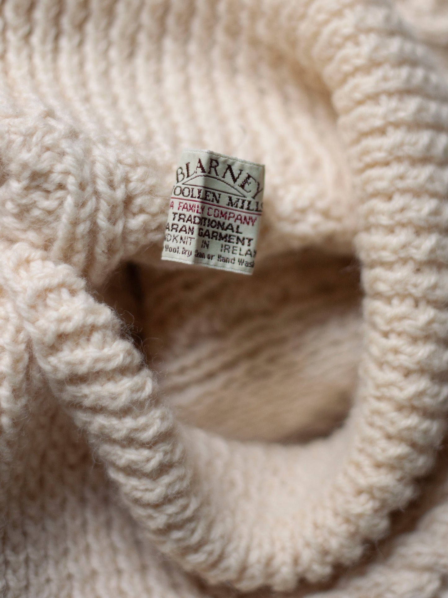 PULL IRLANDAIS ARAN HOMME (TAILLE XL)