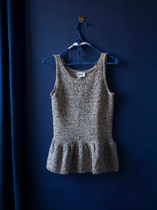 TOP EN MAILLE BEL AIR (TAILLE S)