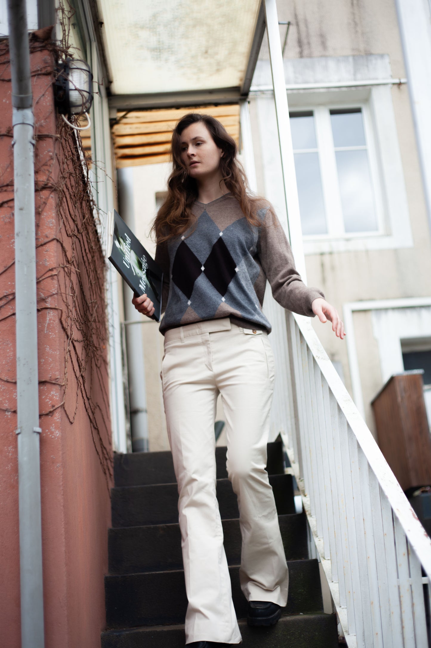 PANTALON PRADA FLARE