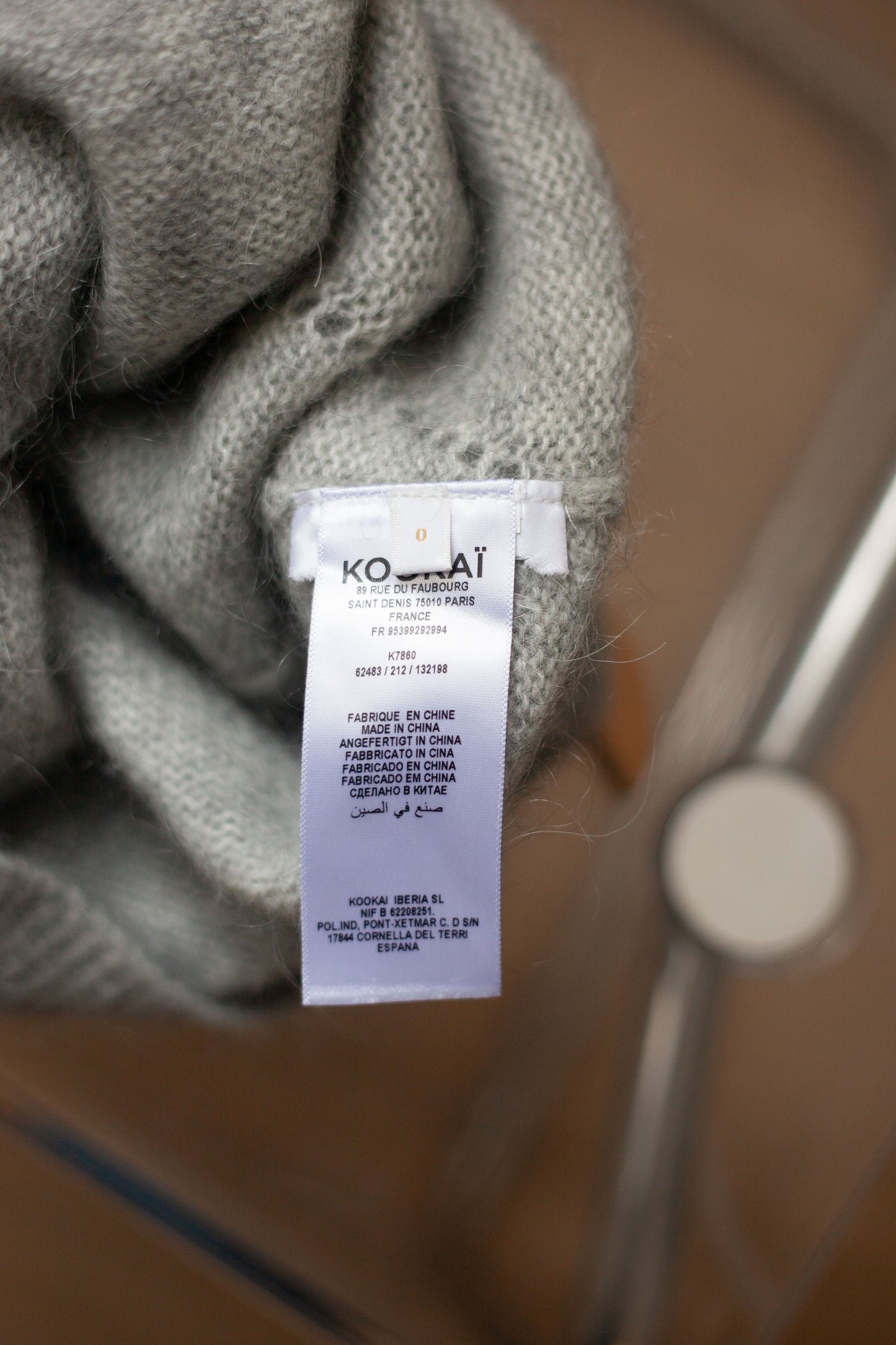 PULL SANS MANCHES MOHAIR