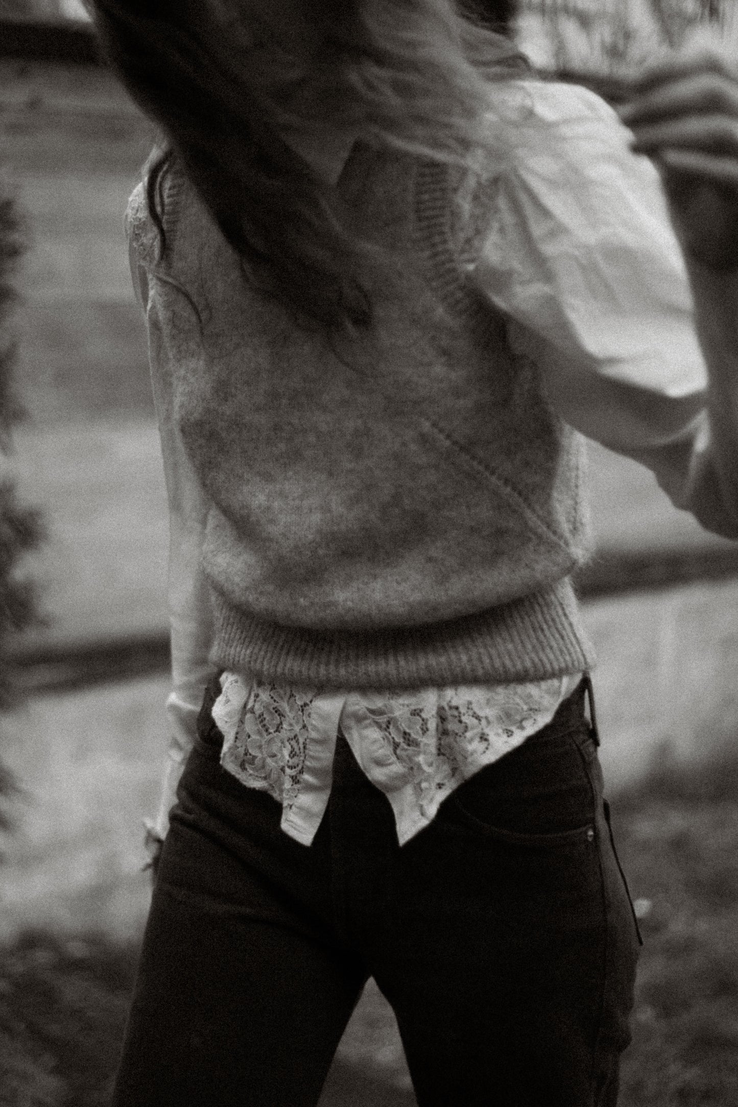 PULL SANS MANCHES MOHAIR