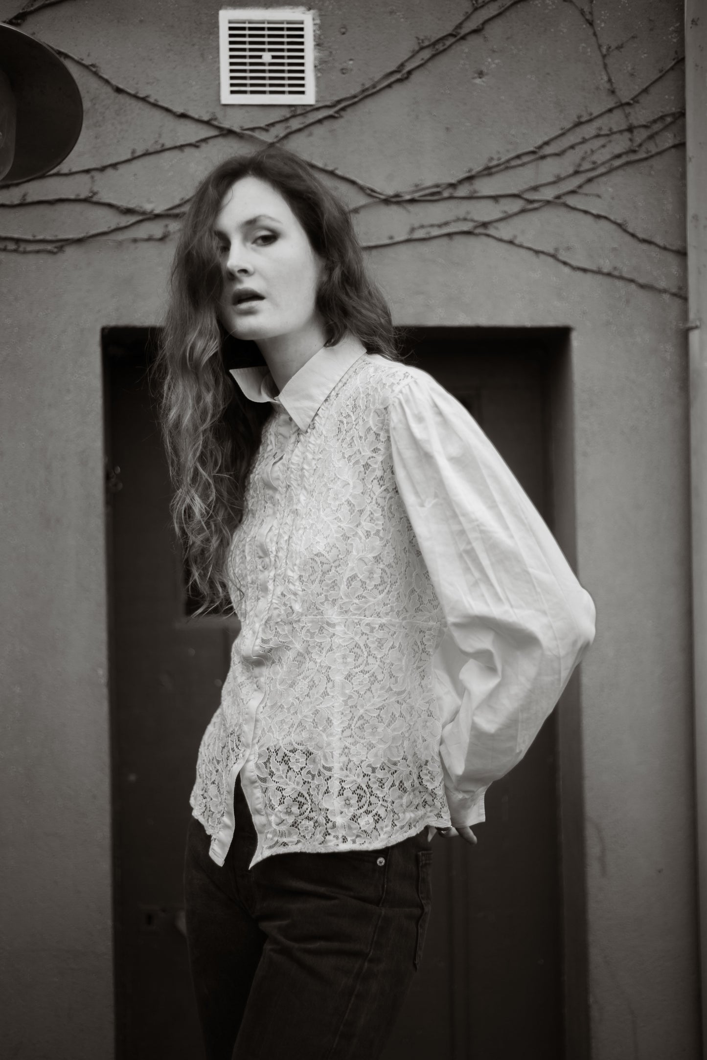 CHEMISIER EN DENTELLE