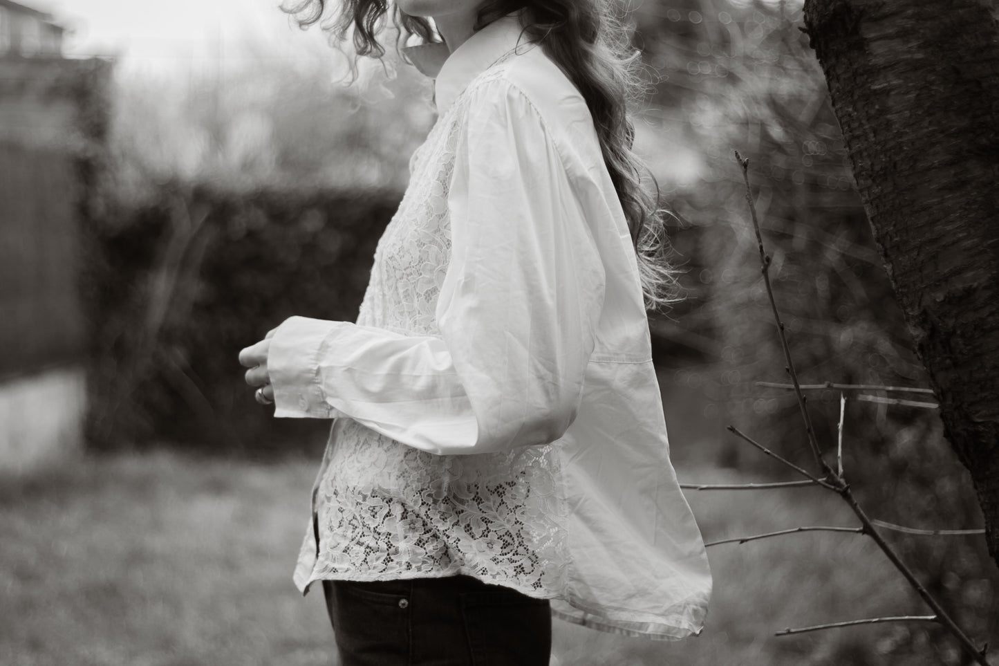 CHEMISIER EN DENTELLE