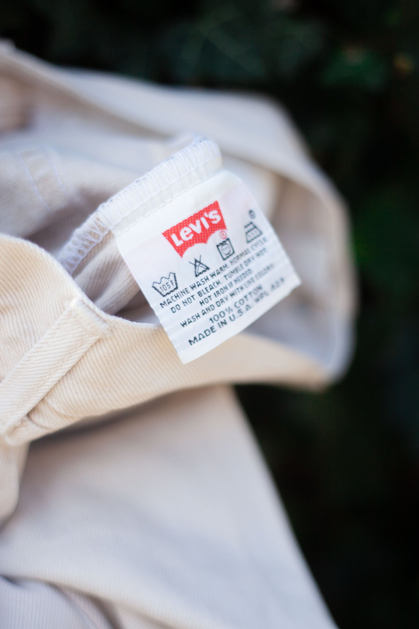 JEAN LEVI'S 501 VINTAGE MADE IN USA W30