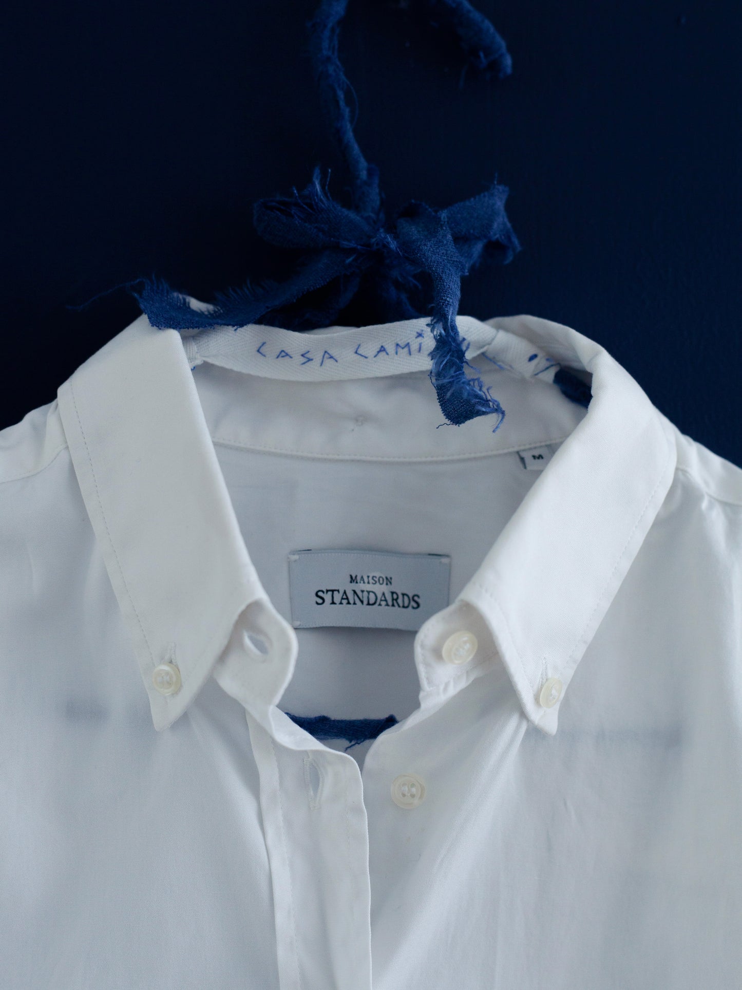 CHEMISE BLANCHE MAISON STANDARDS (TAILLE M)