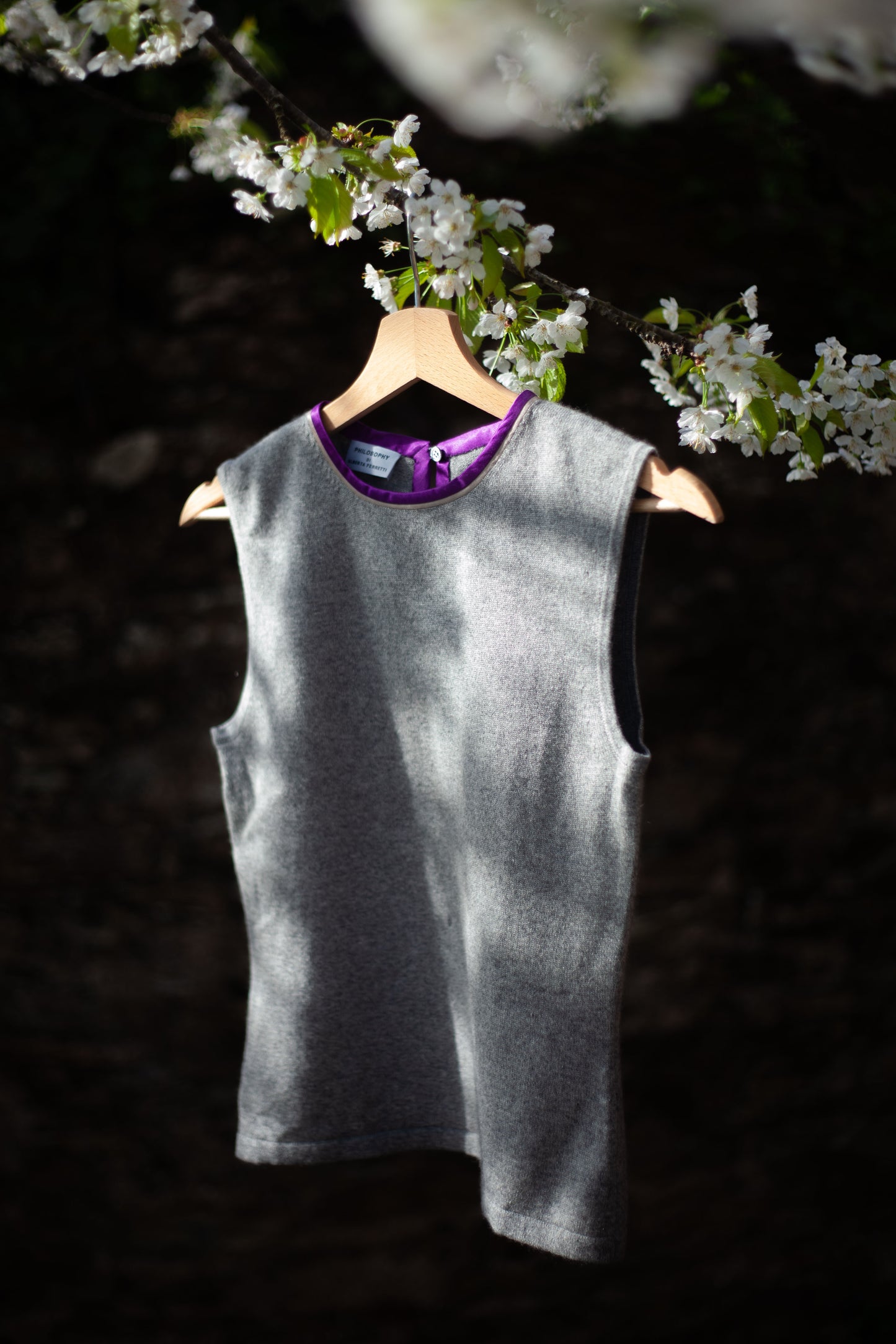 TOP EN SOIE ET CACHEMIRE PHILOSOPHY DI ALBERTA FERRETI