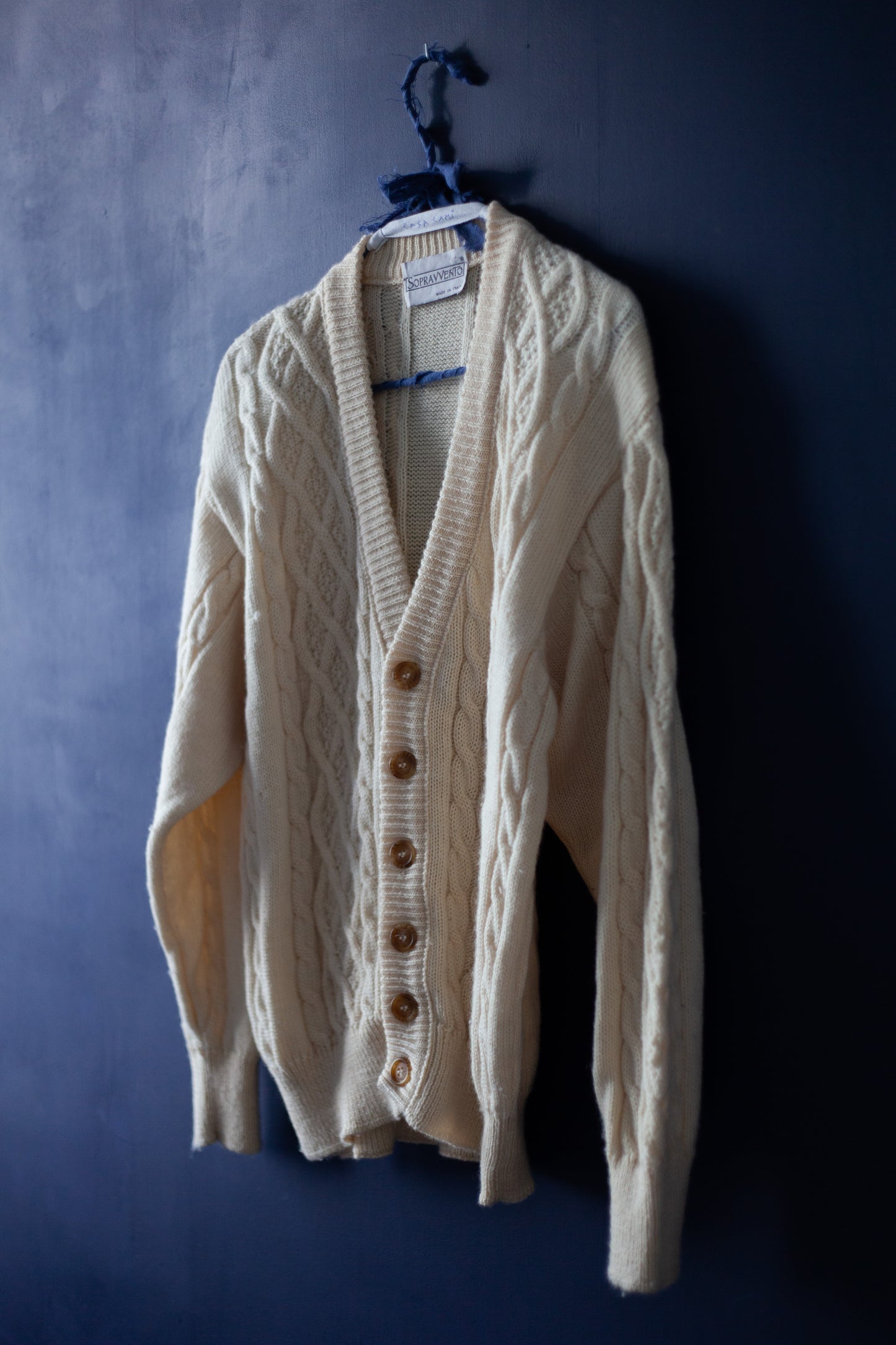 CARDIGAN TORSADES VINTAGE