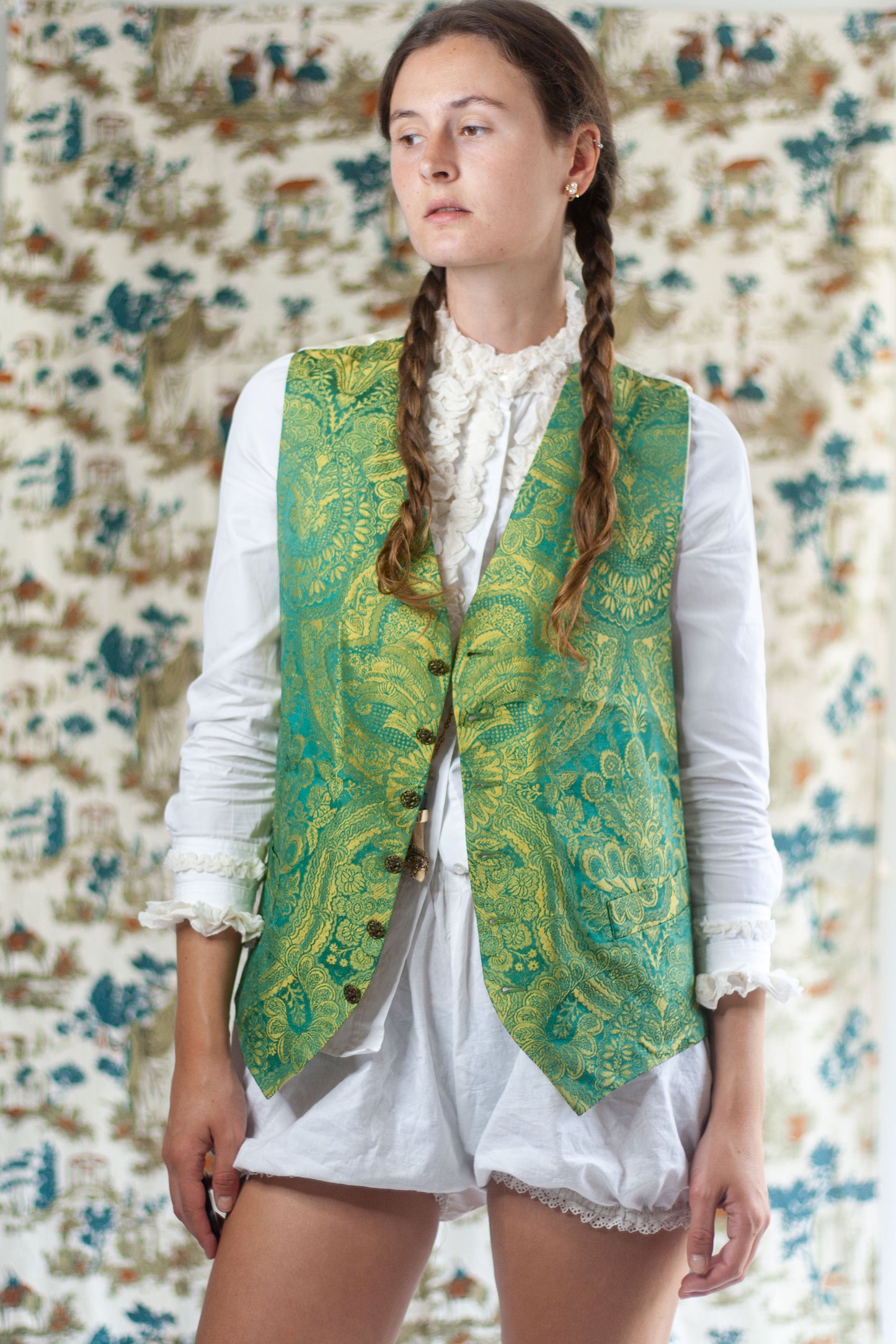 GILET EN SOIE FAVOURBROOK