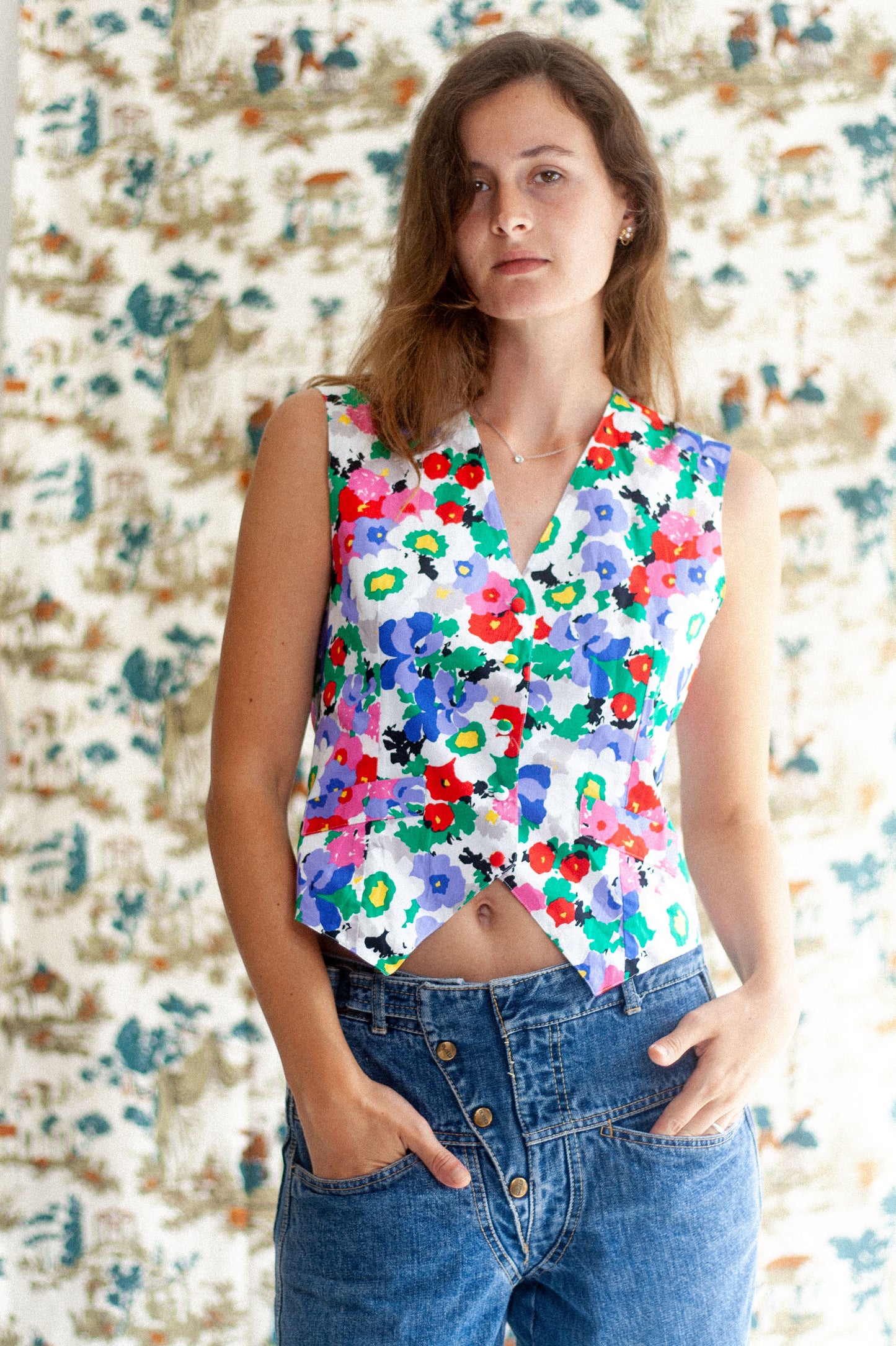 GILET ALAIN FIGARET VINTAGE