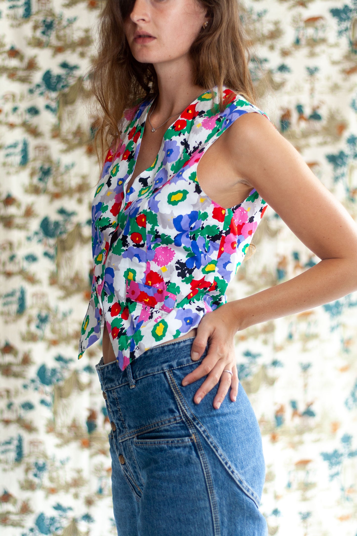 GILET ALAIN FIGARET VINTAGE