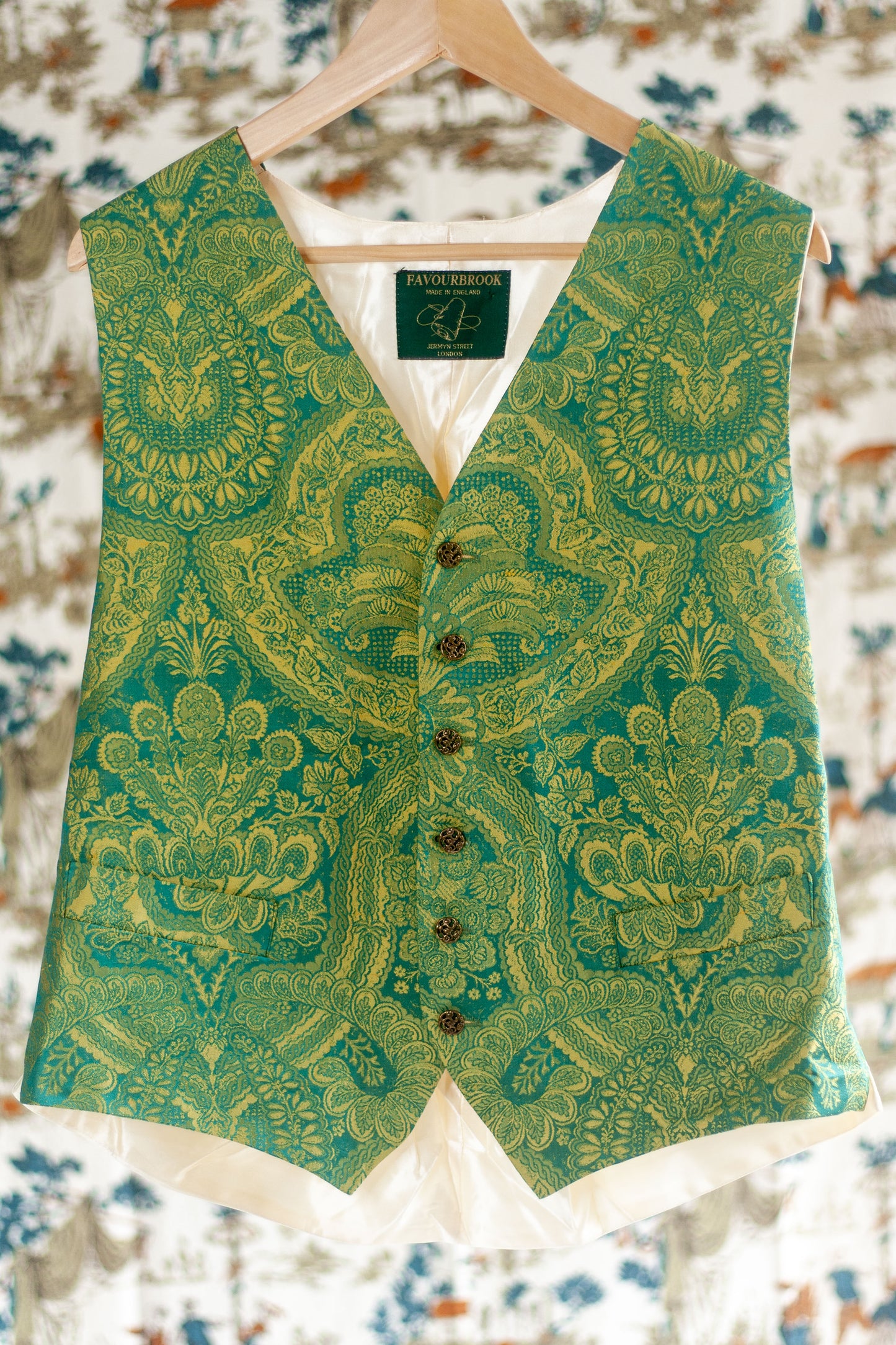 GILET EN SOIE FAVOURBROOK