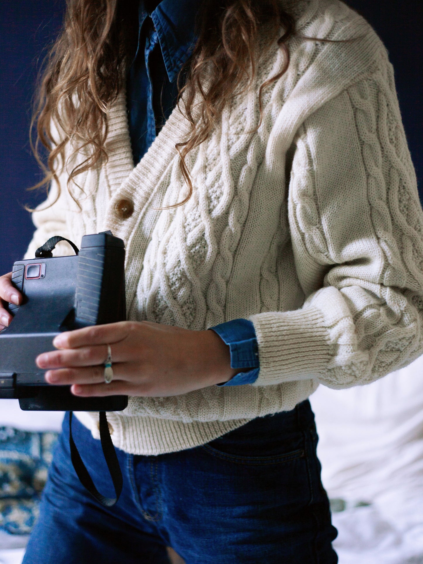 CARDIGAN TORSADES VINTAGE