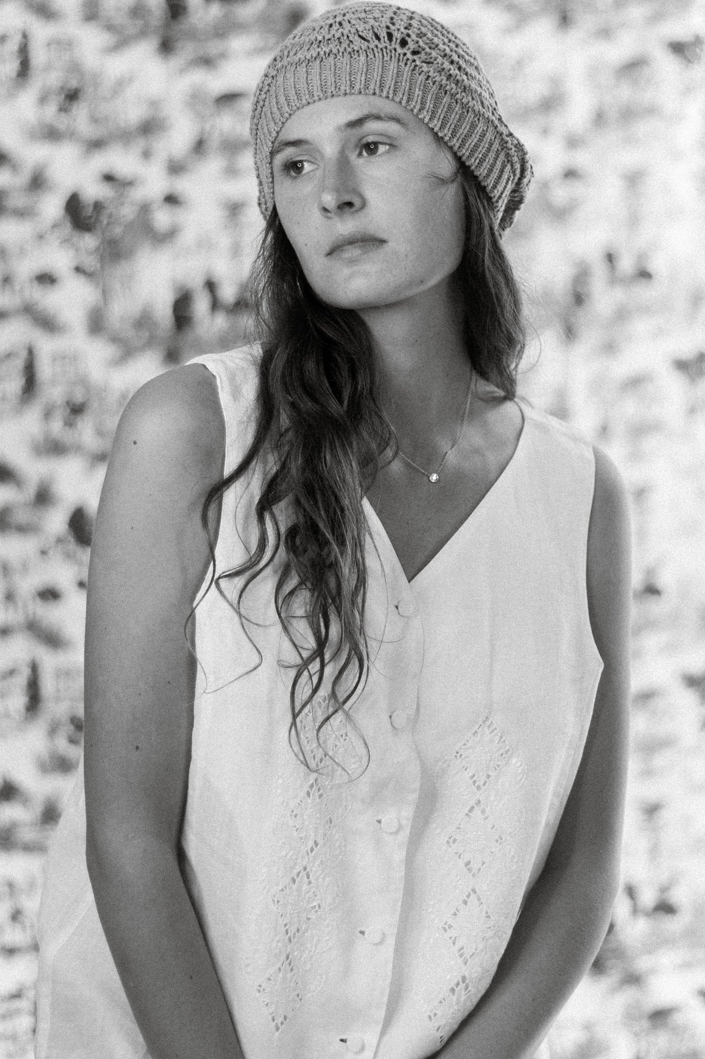 DÉBARDEUR VINTAGE BRODÉ