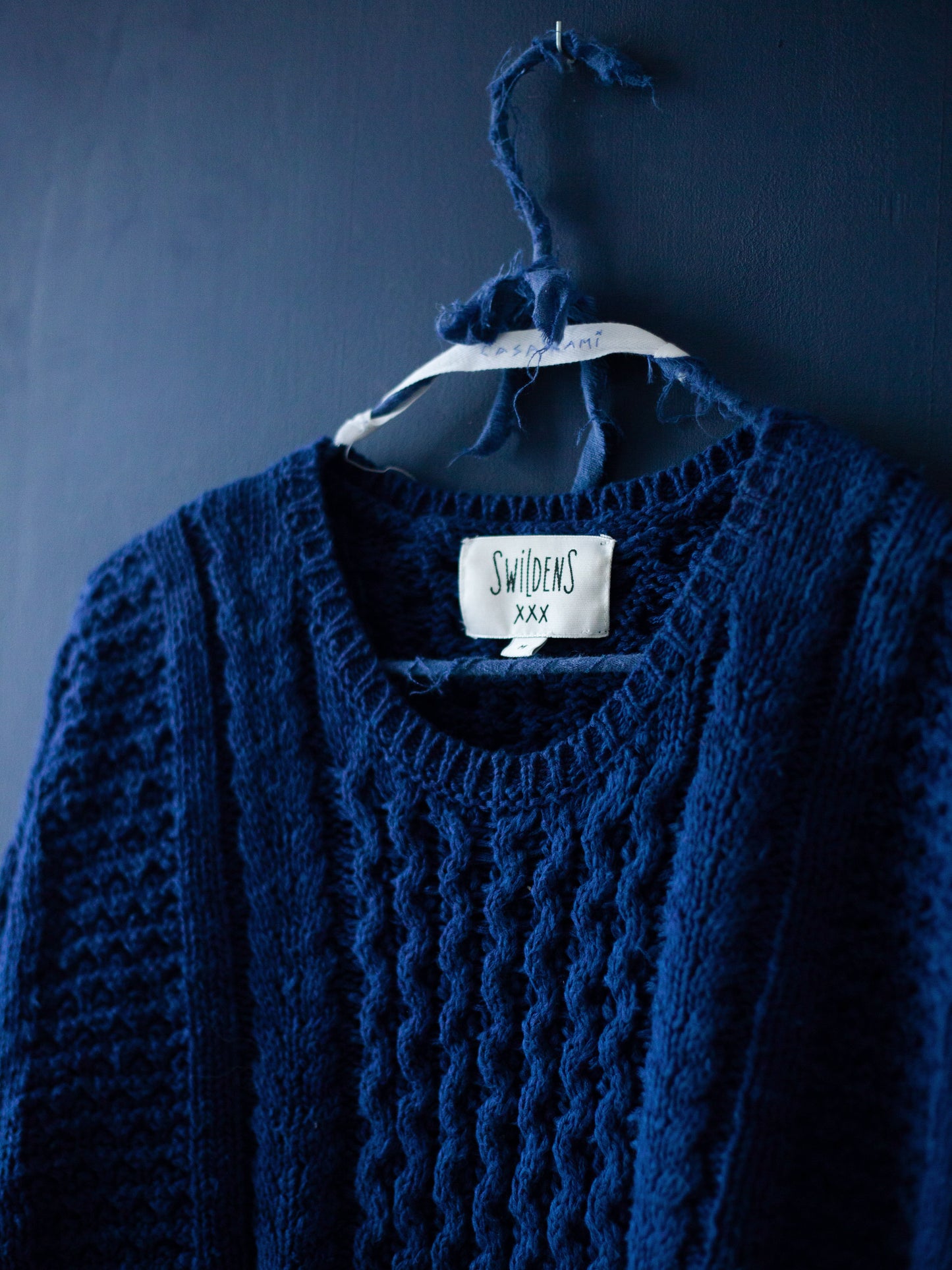 PULL À TORSADES SWILDENS (TAILLE M)