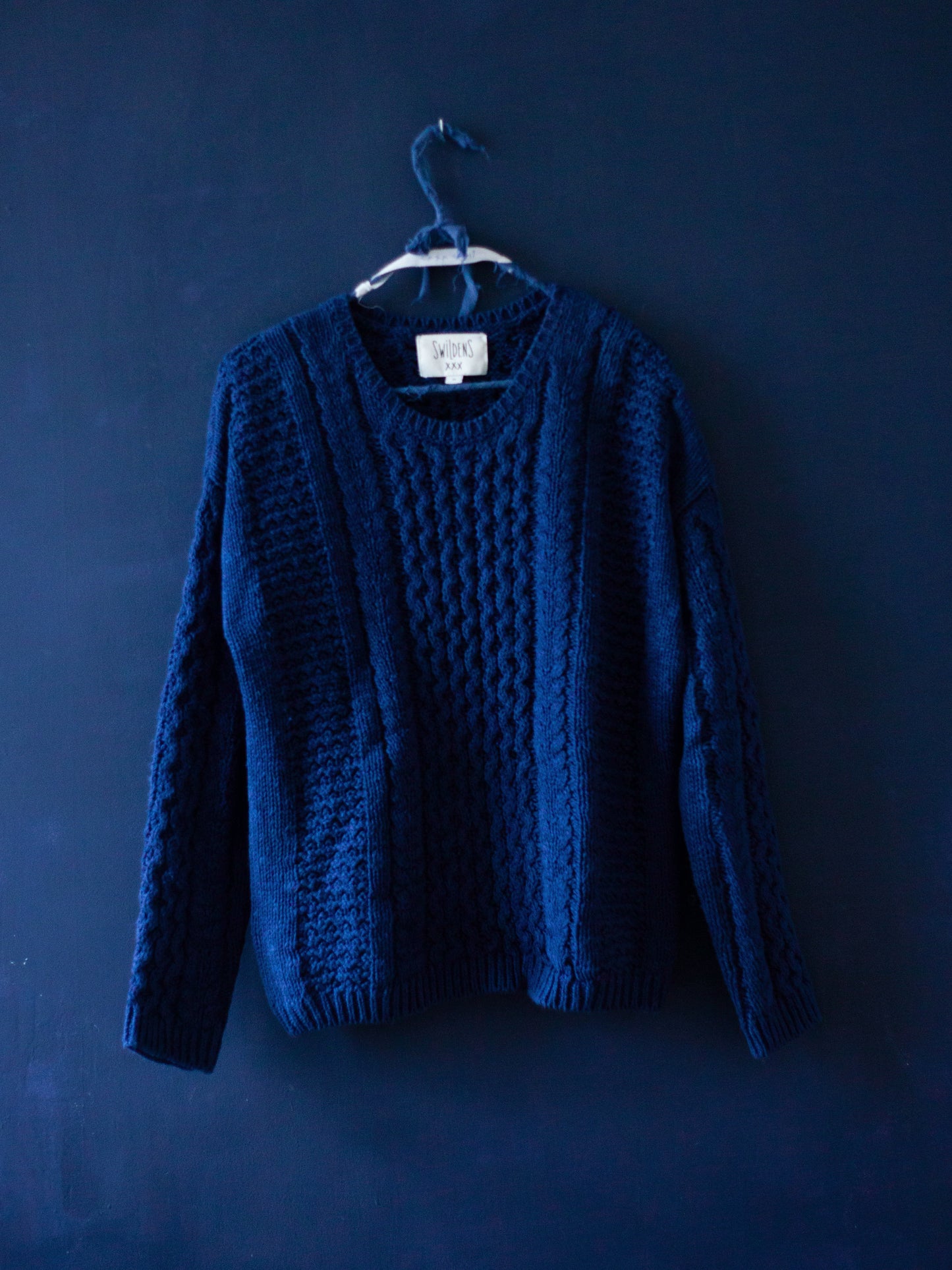 PULL À TORSADES SWILDENS (TAILLE M)