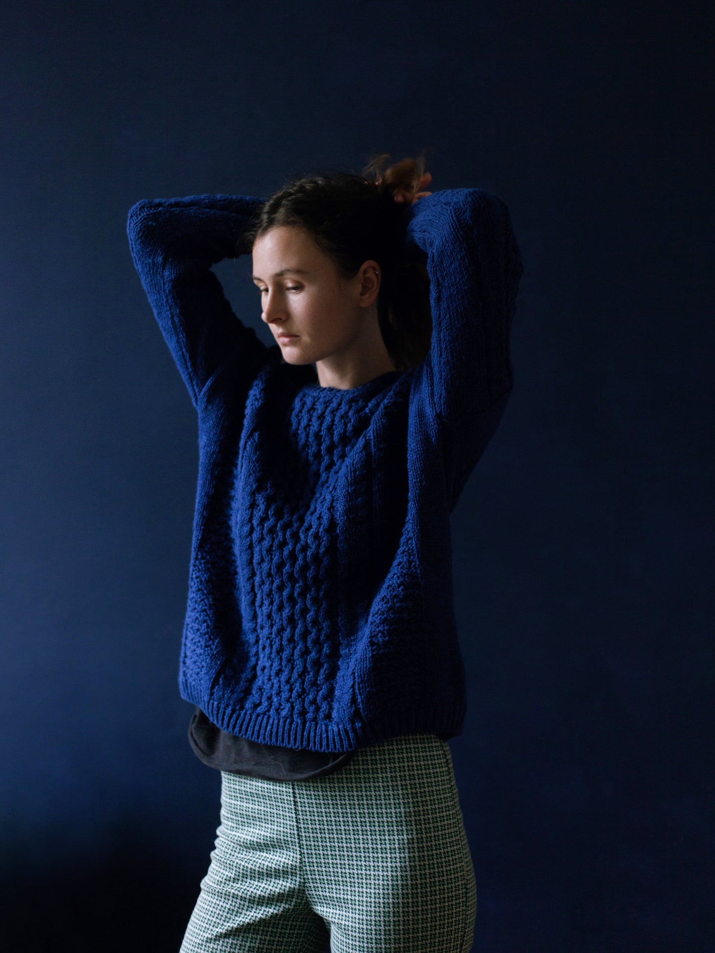 PULL À TORSADES SWILDENS (TAILLE M)