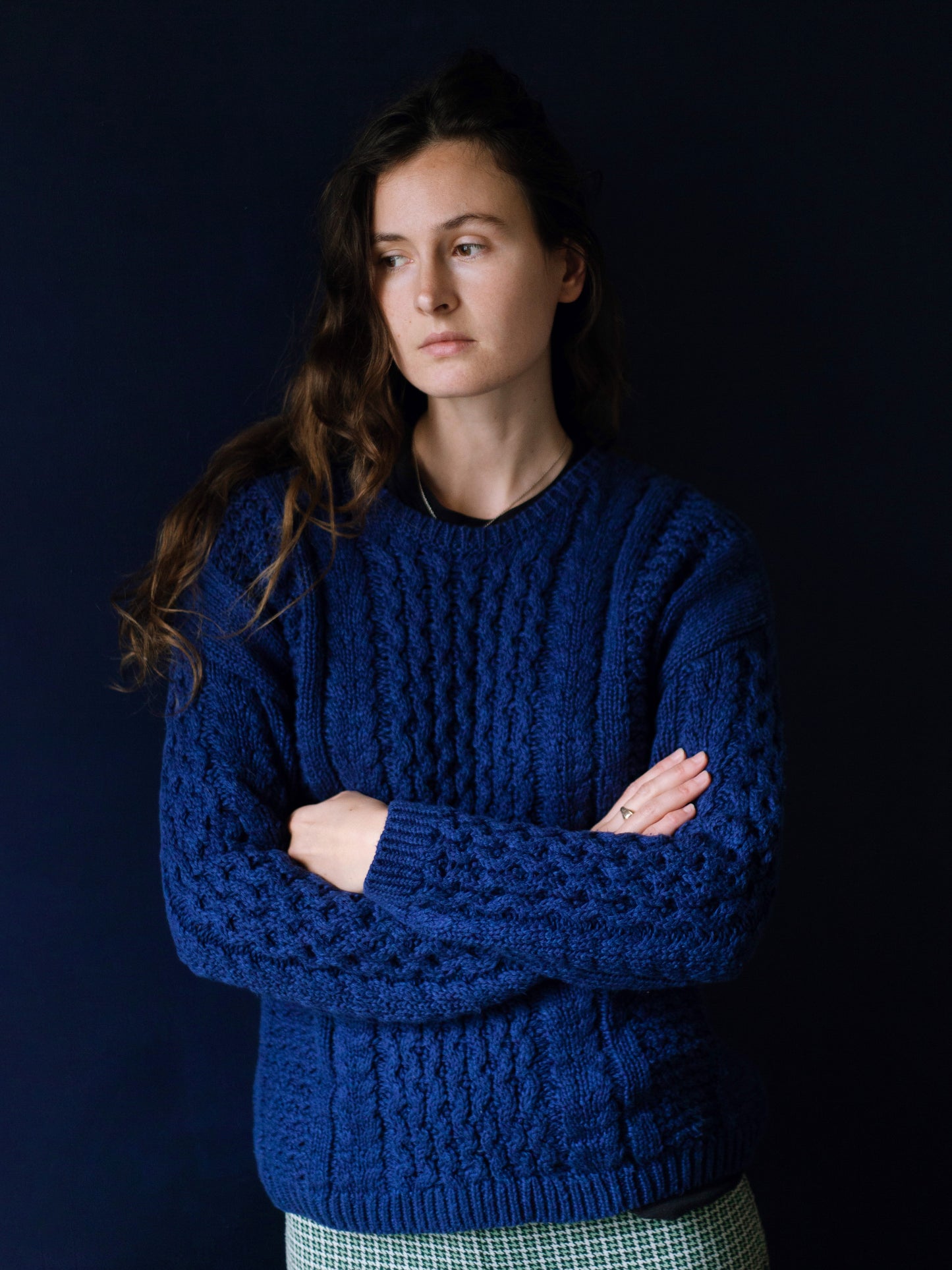 PULL À TORSADES SWILDENS (TAILLE M)