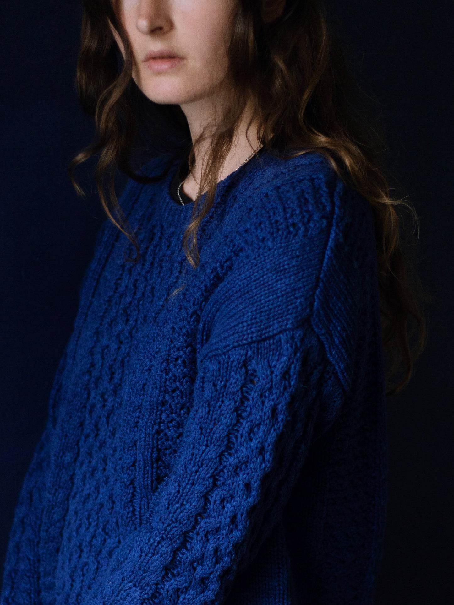 PULL À TORSADES SWILDENS (TAILLE M)