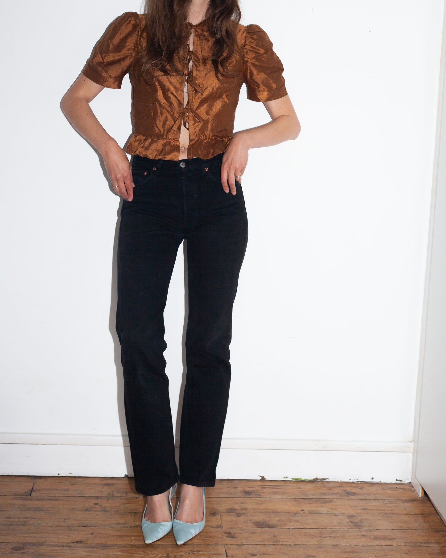 JEAN LEVI'S 501 VINTAGE NOIR