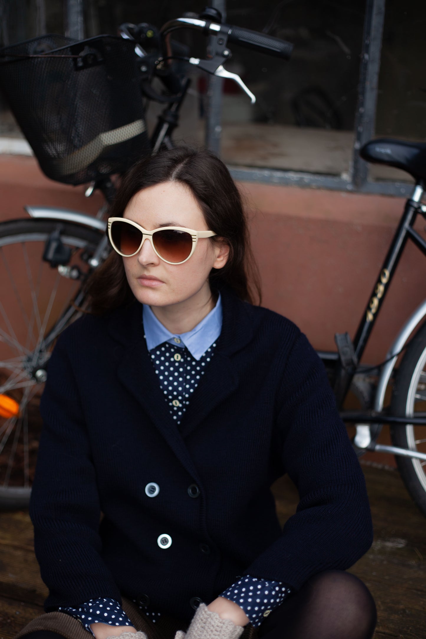 CARDIGAN MARINE EN LAINE