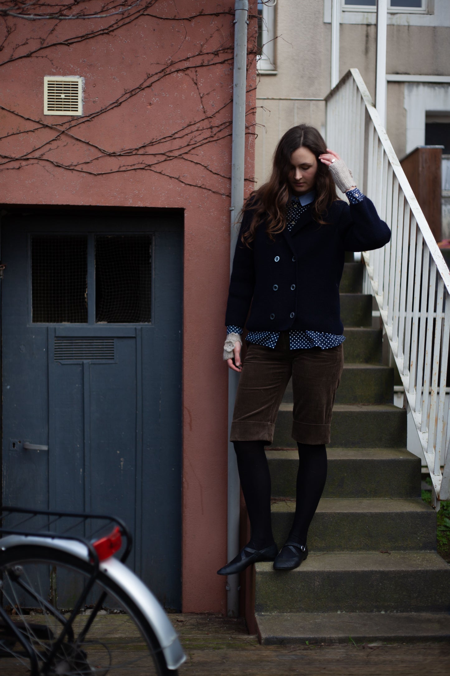 CARDIGAN MARINE EN LAINE