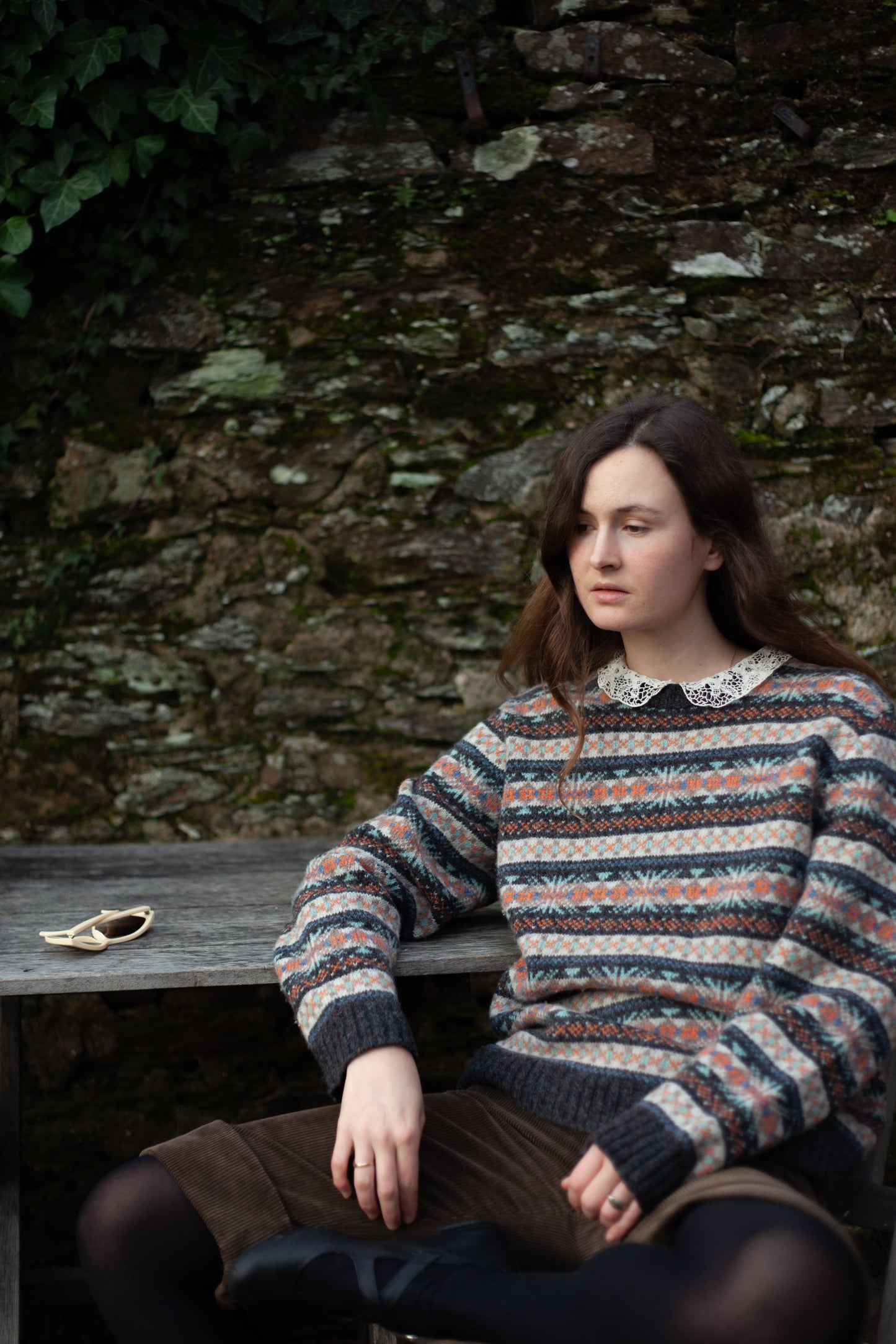 PULL EN LAINE VINTAGE