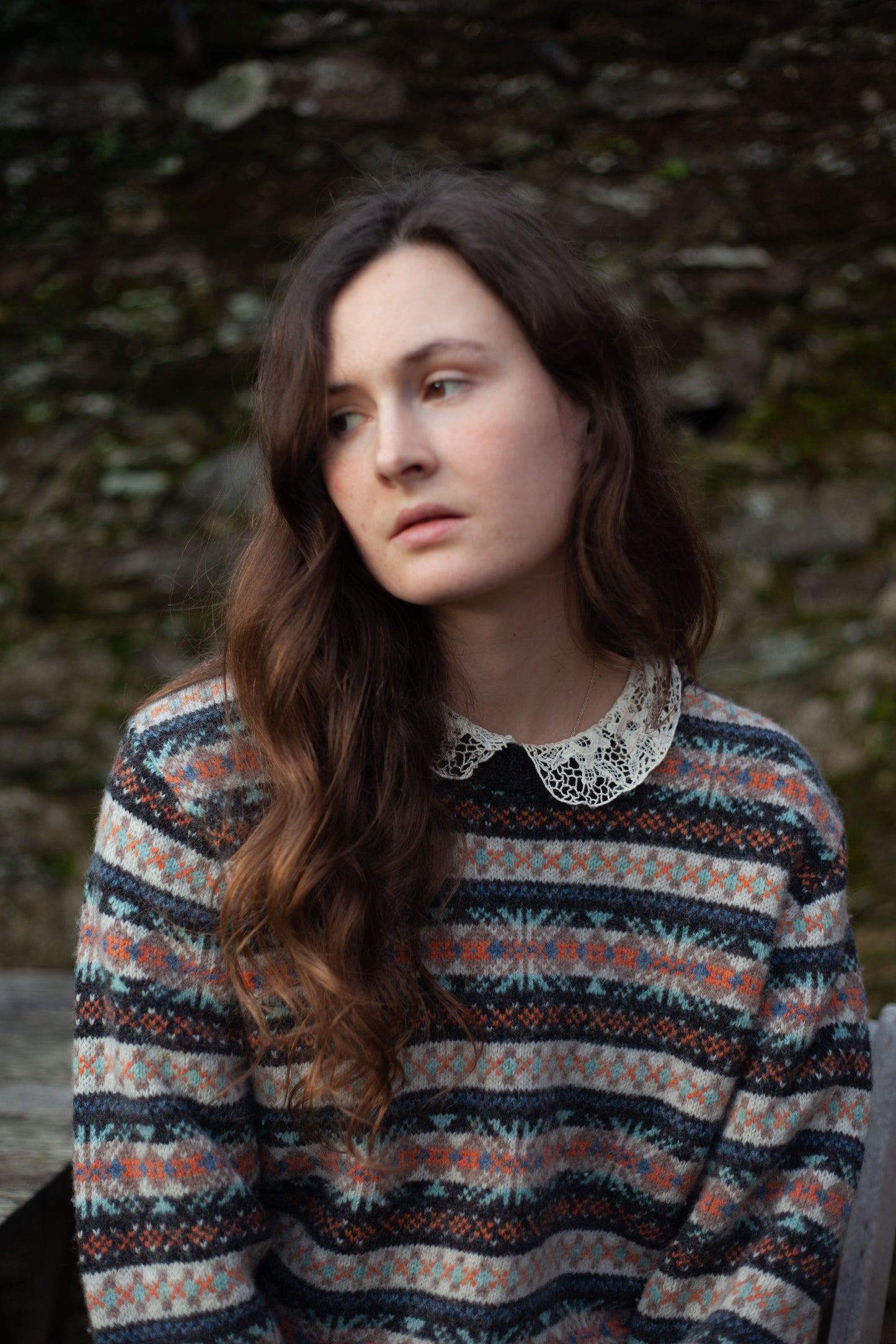 PULL EN LAINE VINTAGE