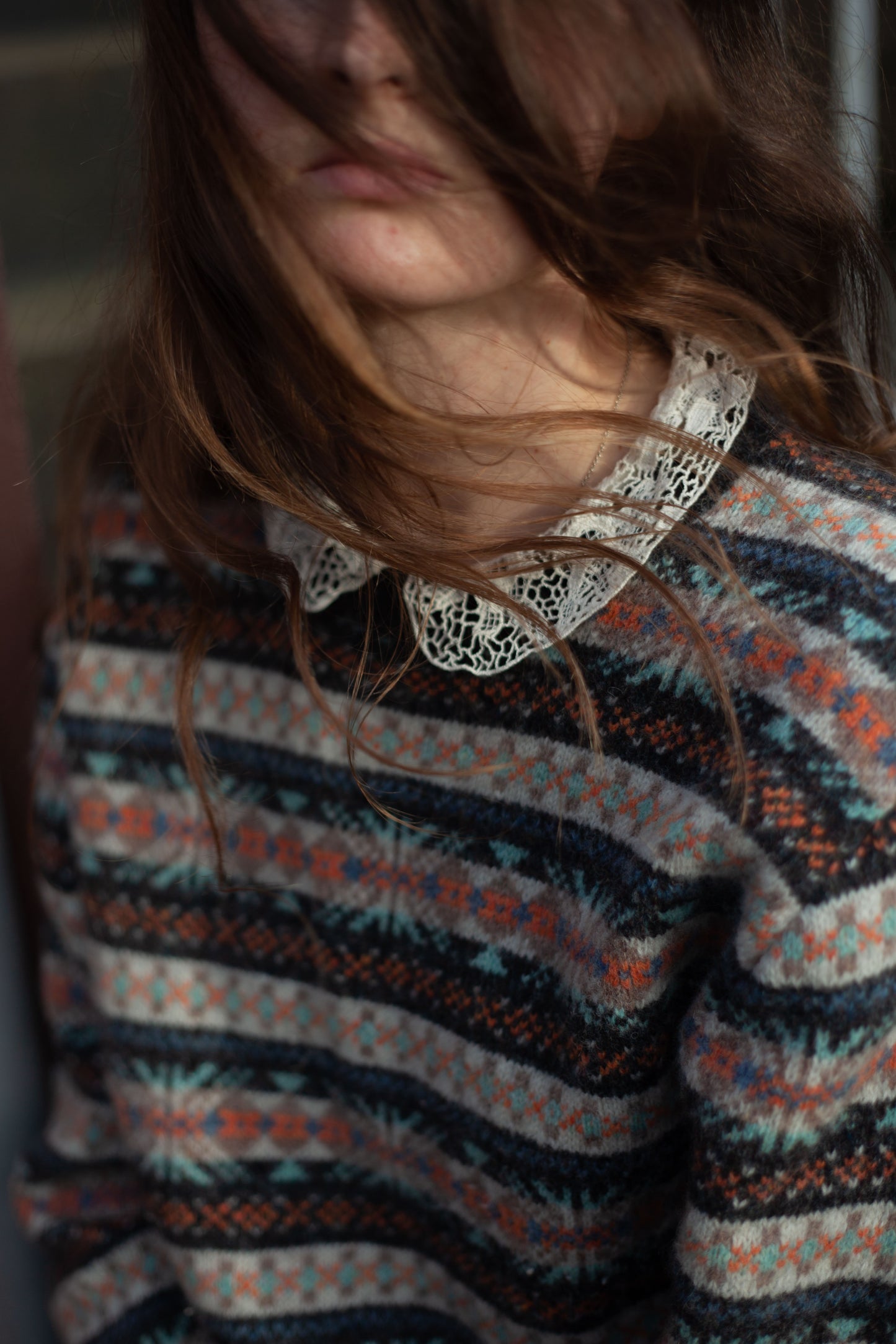 PULL EN LAINE VINTAGE