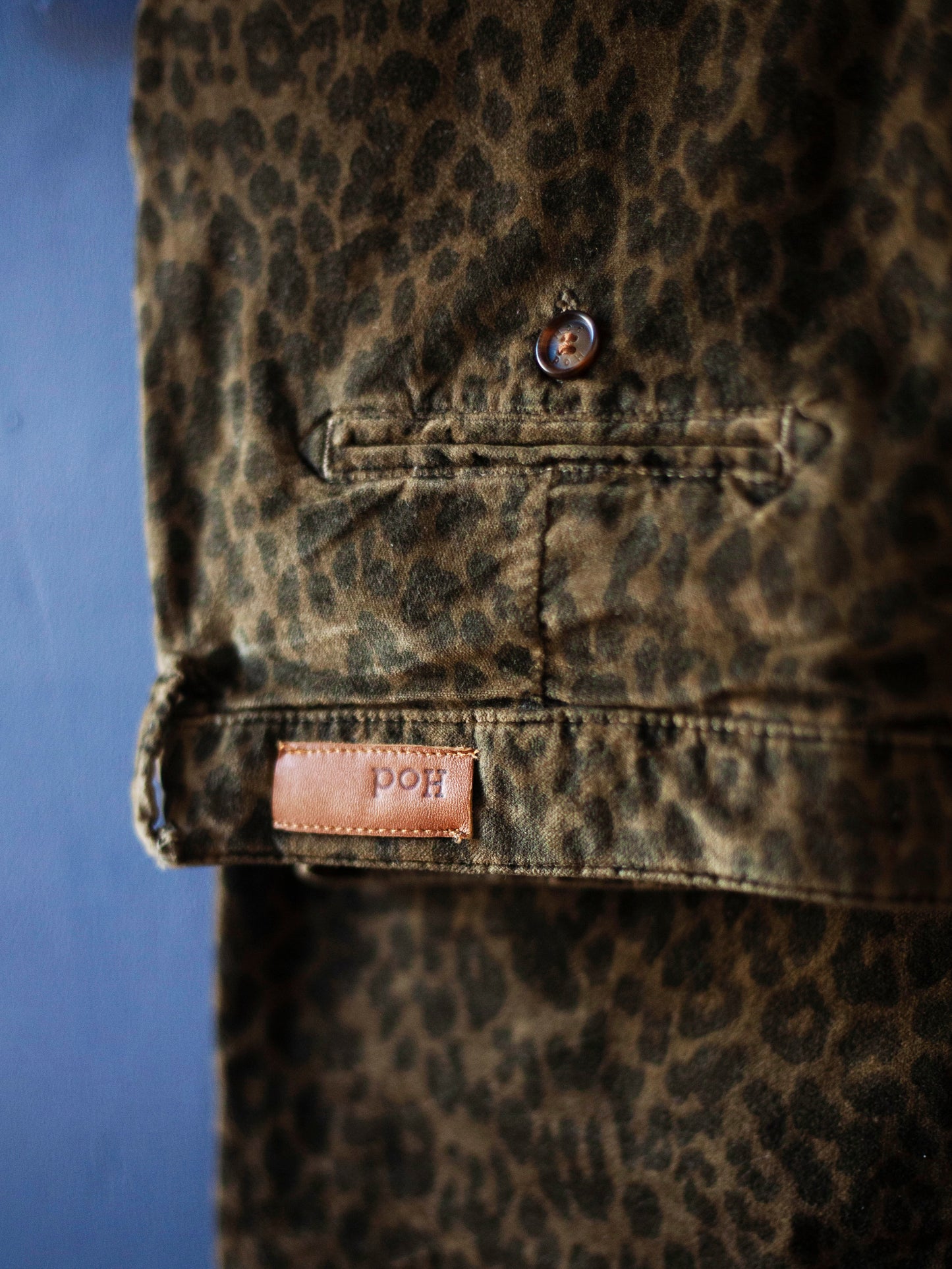 PANTALON LÉOPARD HOD W29