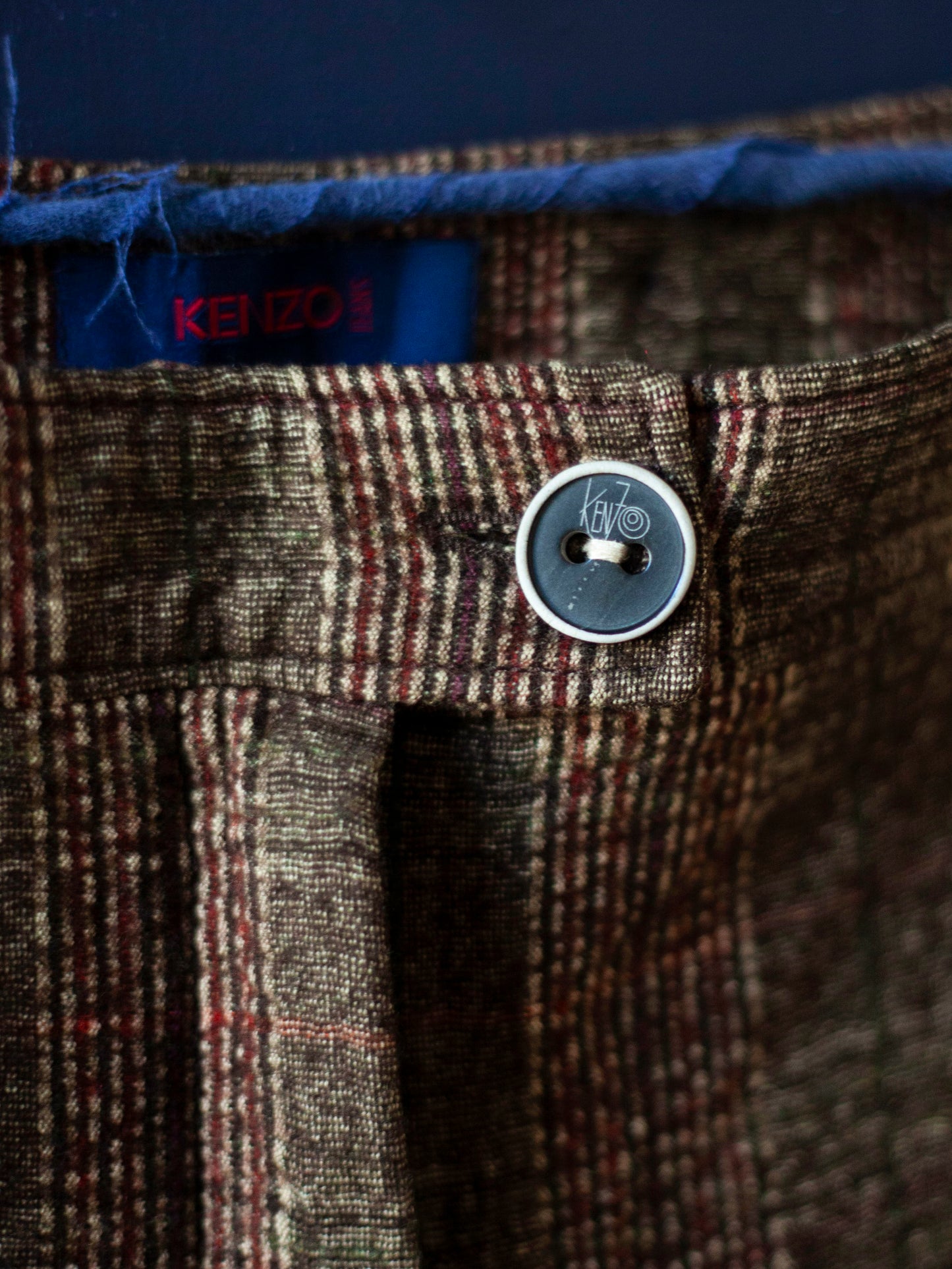 PANTALON EN LAINE KENZO (TAILLE 40-42)