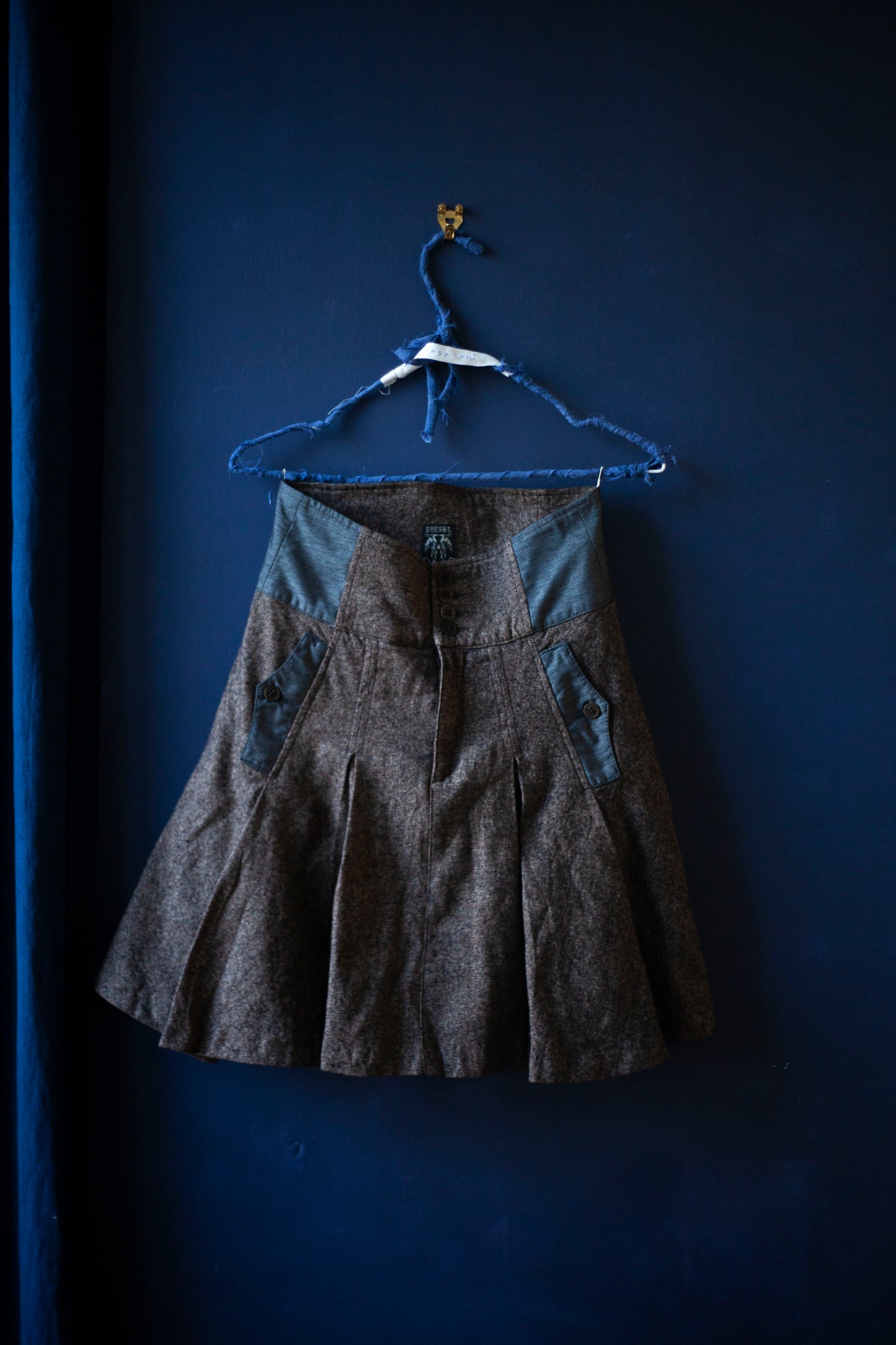 JUPE PLISSÉE DIESEL VINTAGE XS