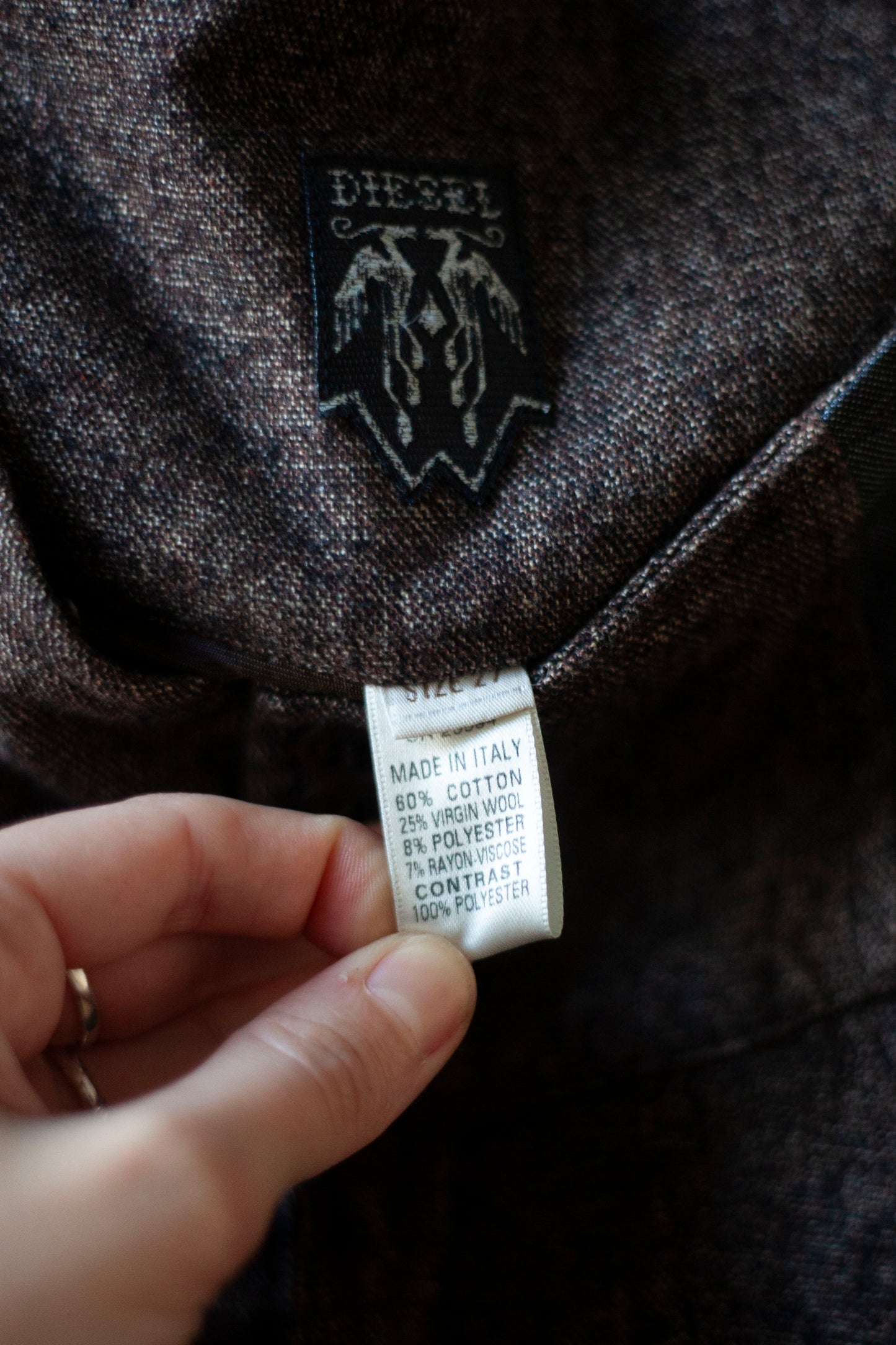 JUPE PLISSÉE DIESEL VINTAGE XS