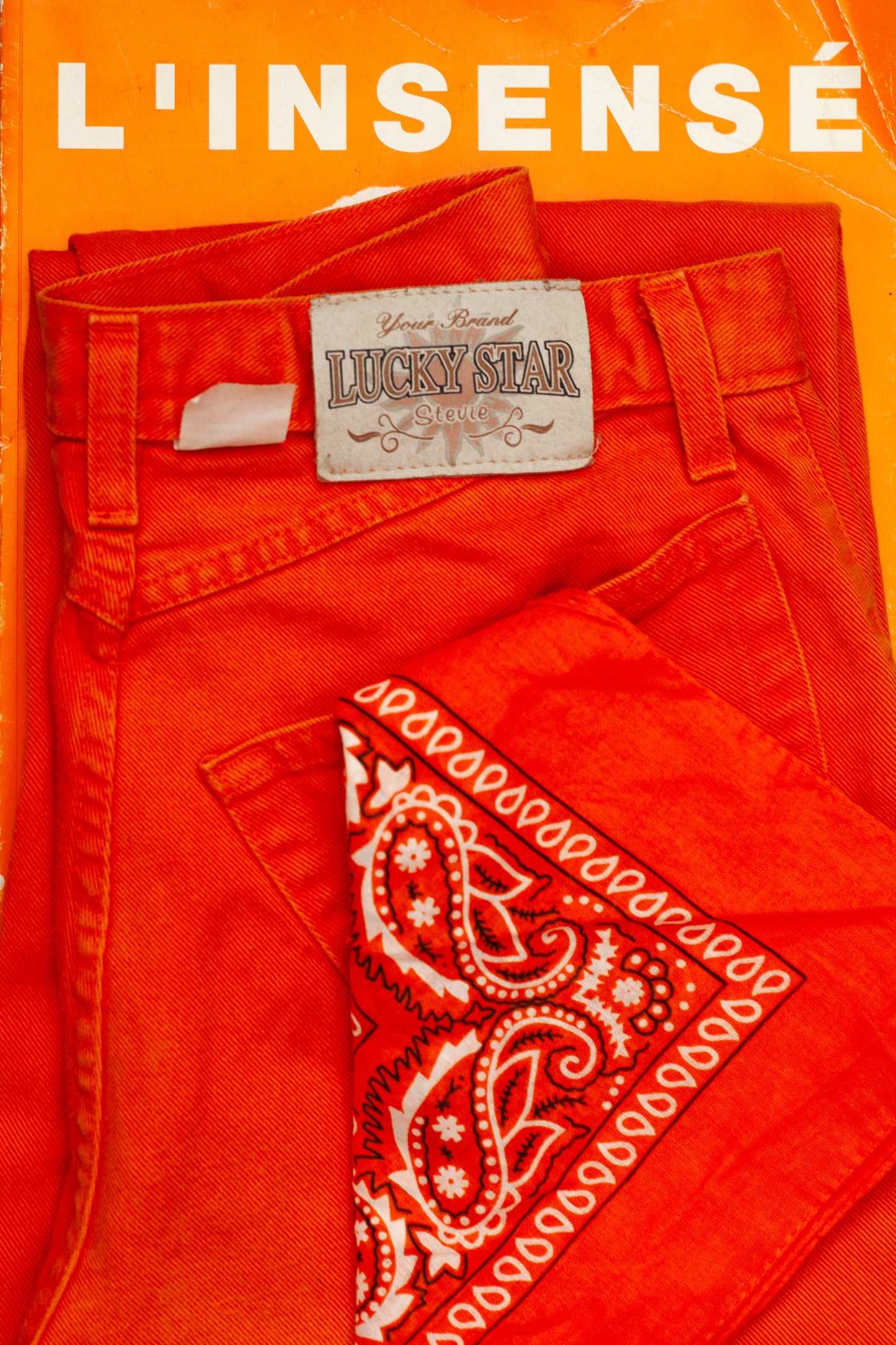 JEAN VINTAGE ORANGE W31