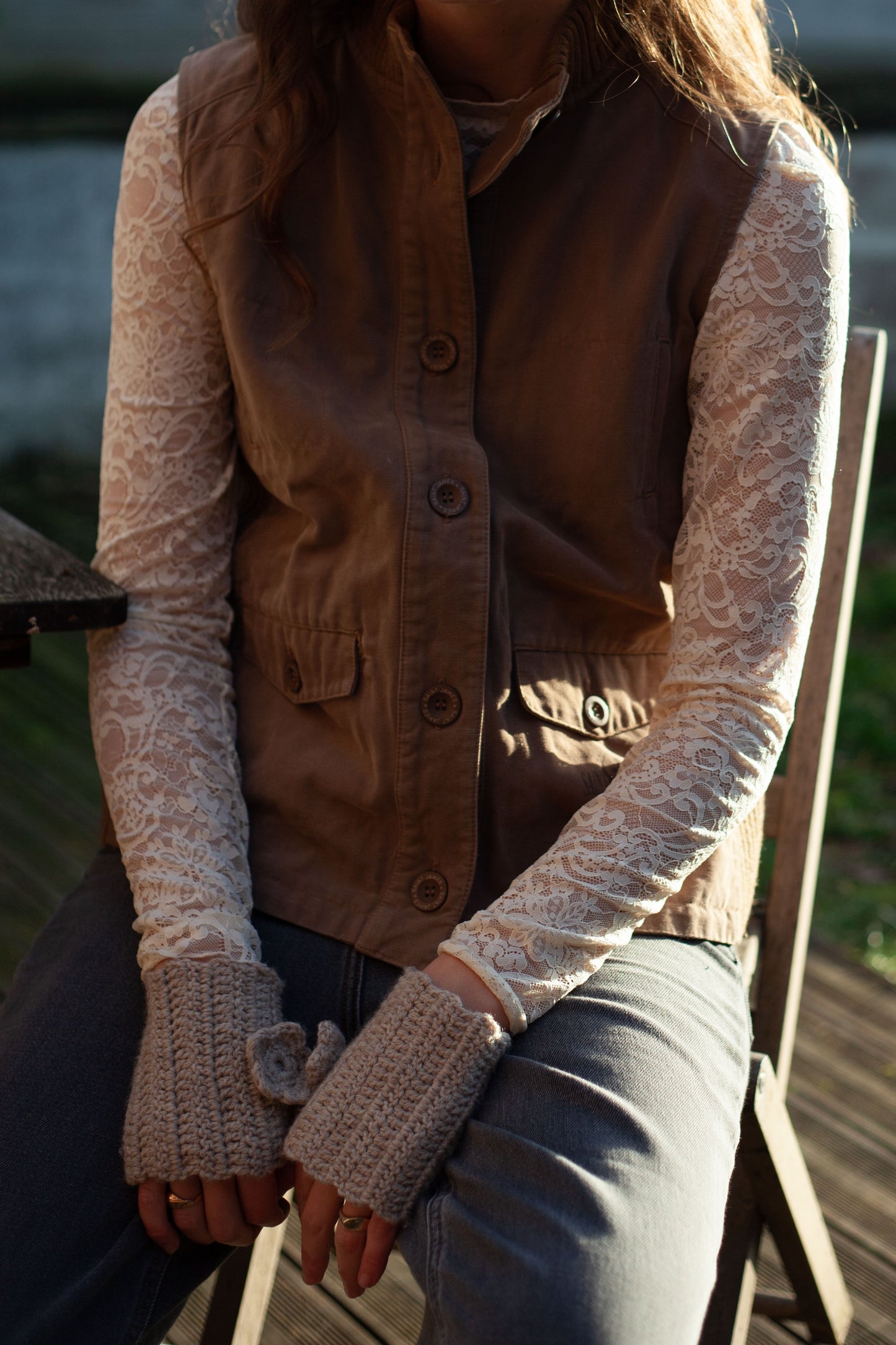 VESTE SANS MANCHES SAINT JAMES