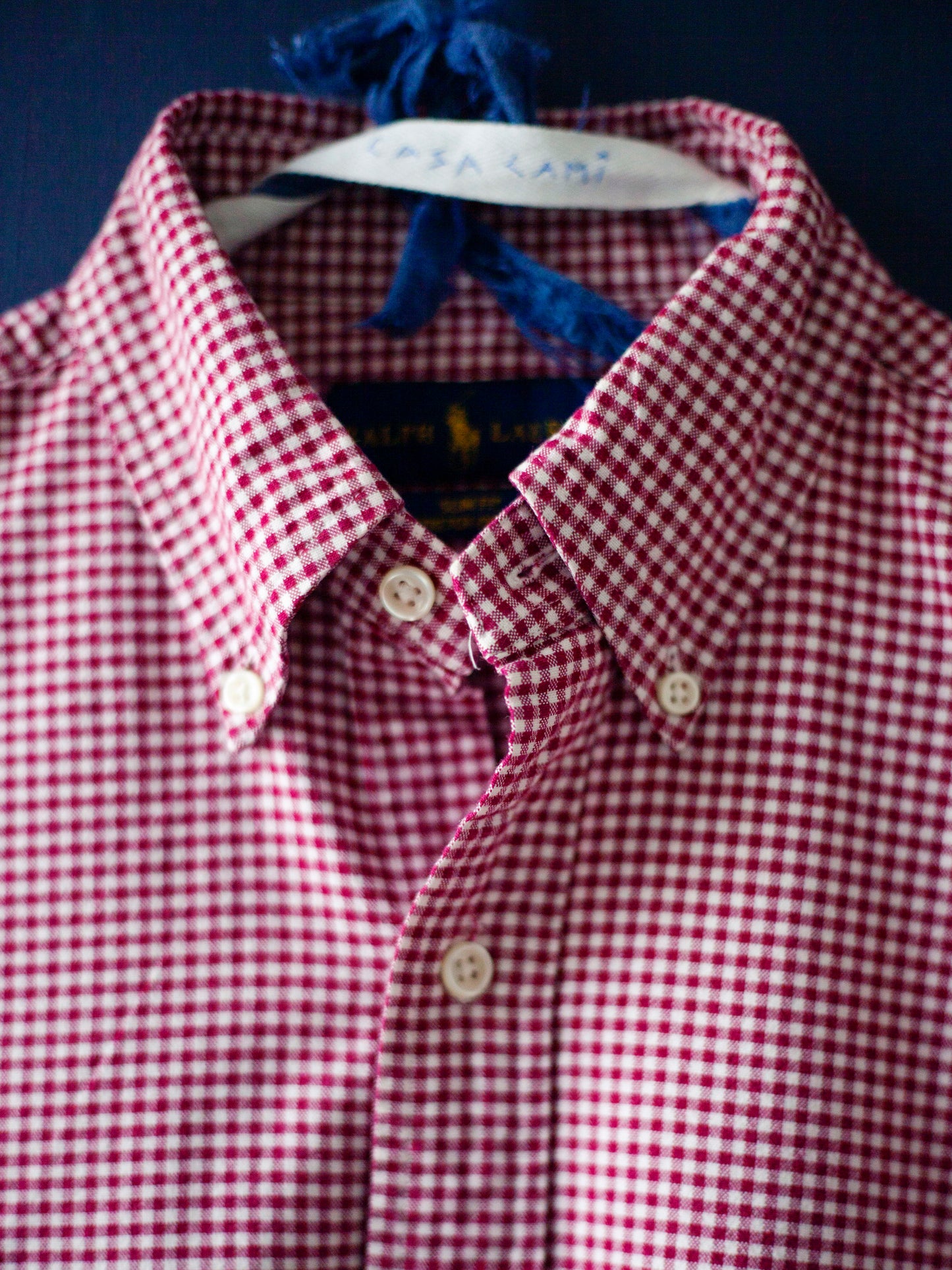 CHEMISE VICHY RALPH LAUREN S