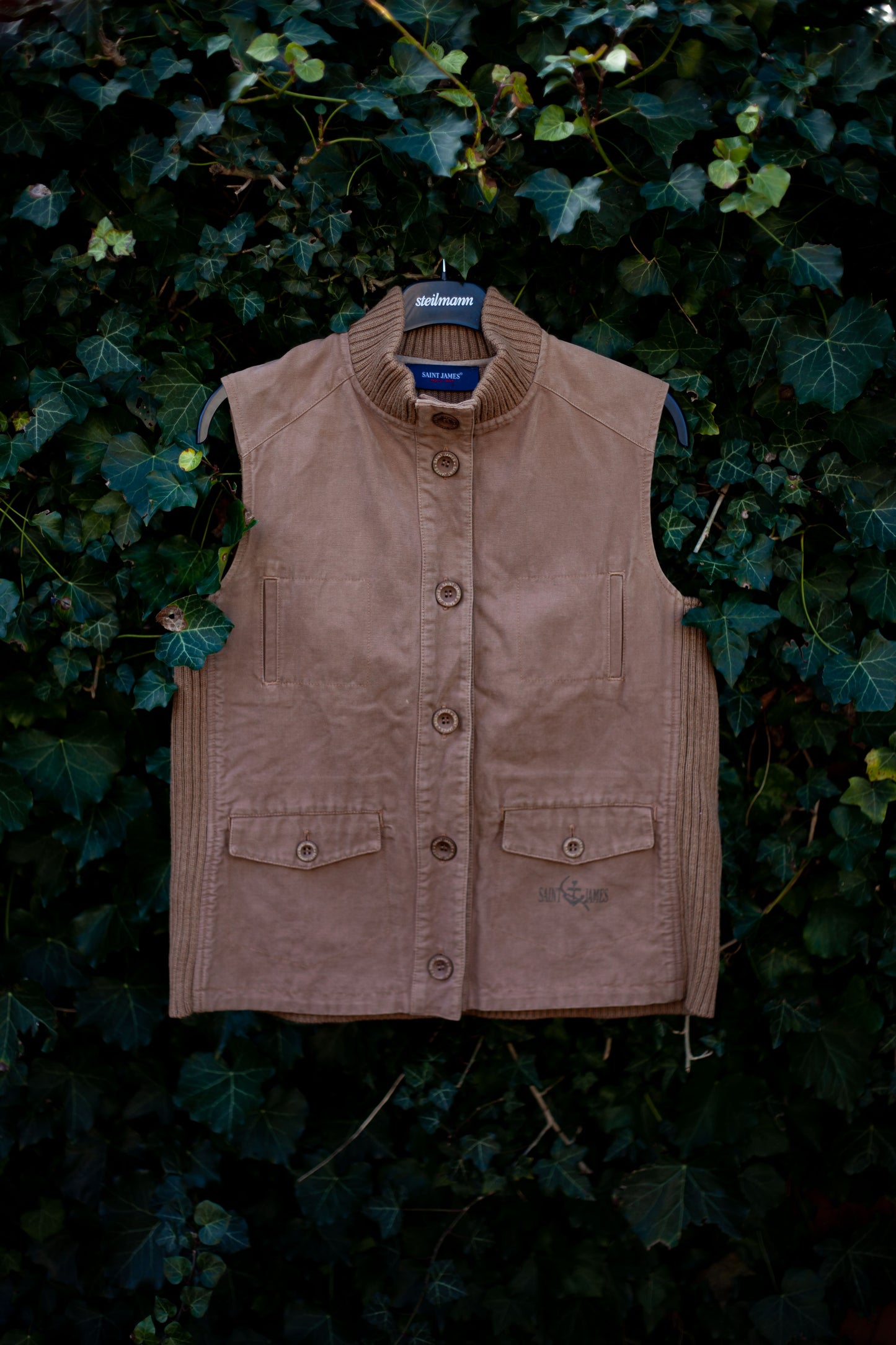 VESTE SANS MANCHES SAINT JAMES