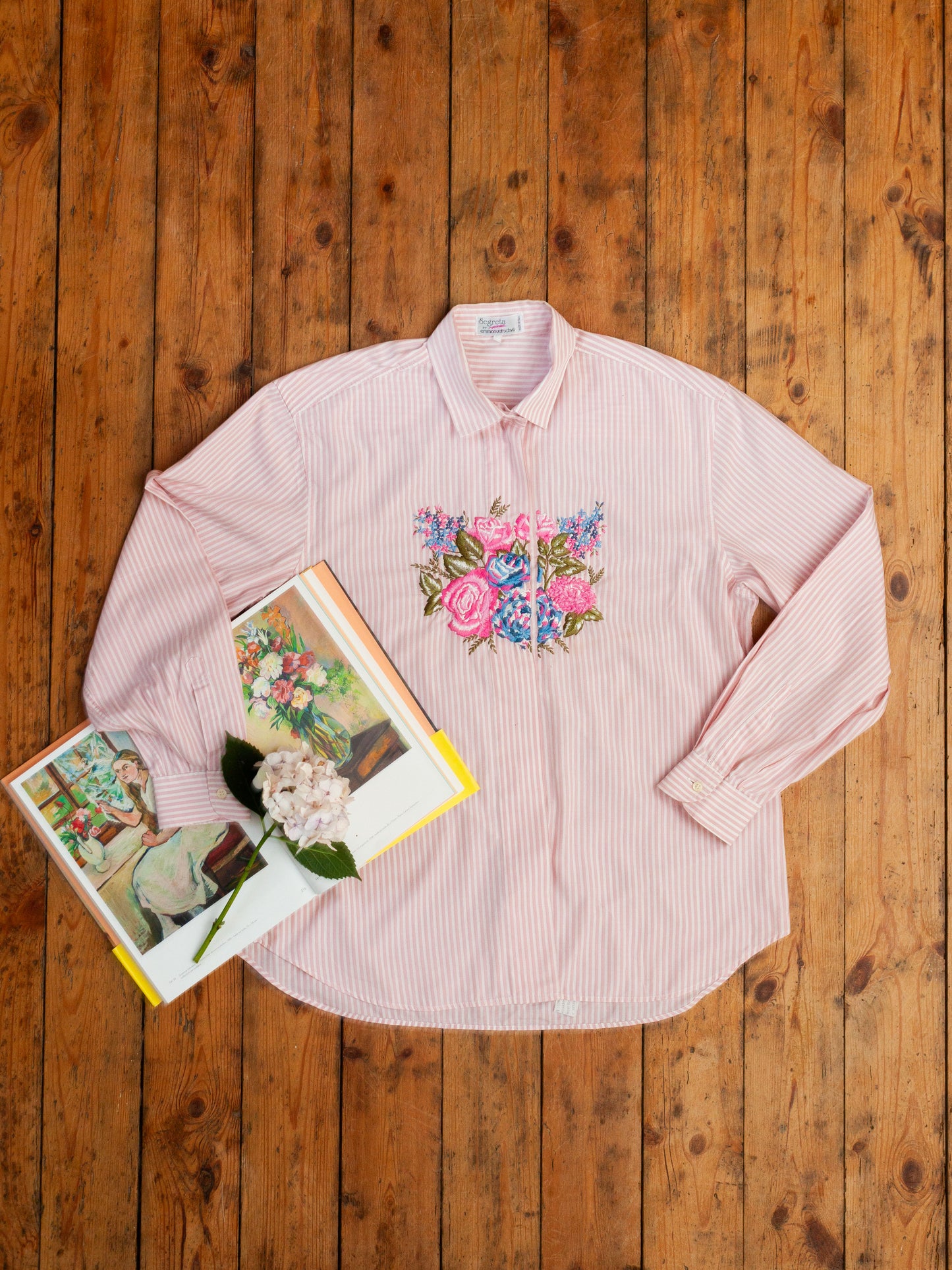 CHEMISE RAYÉE EMMANUEL SCHVILI VINTAGE XL