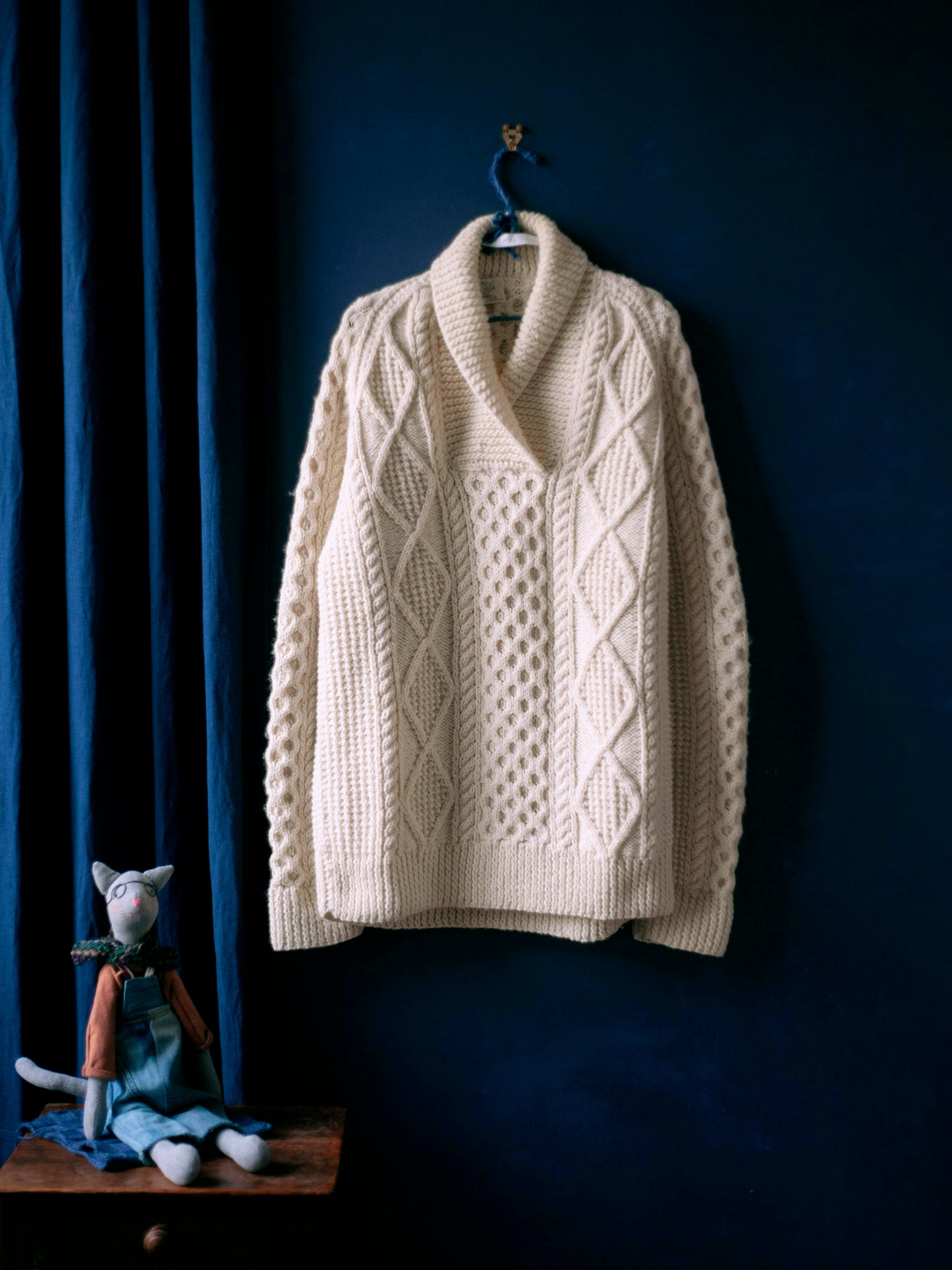 PULL IRLANDAIS ARAN HOMME (TAILLE XL)