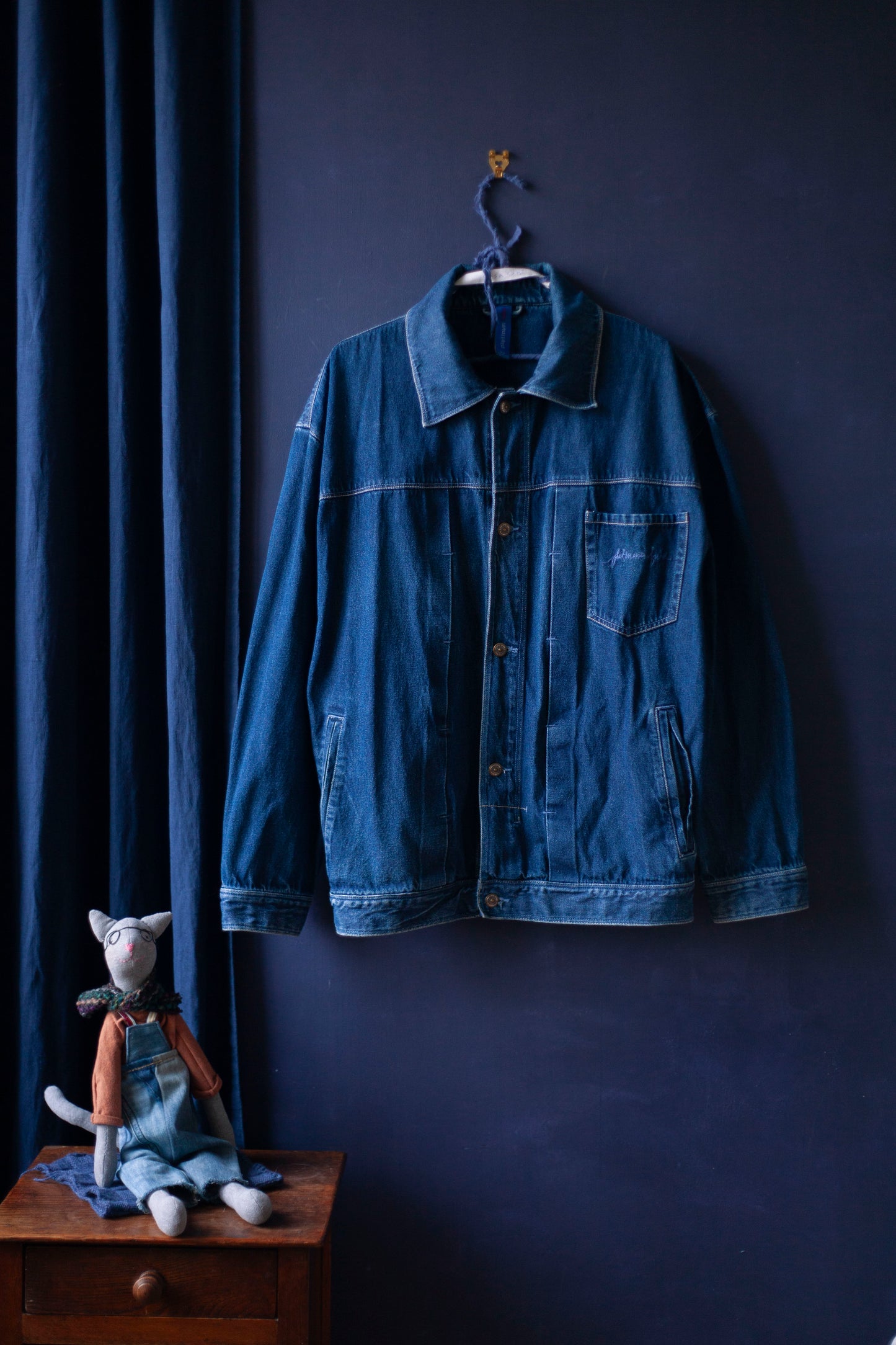 VESTE EN JEAN FUBU (HOMME TAILLE L-XL)