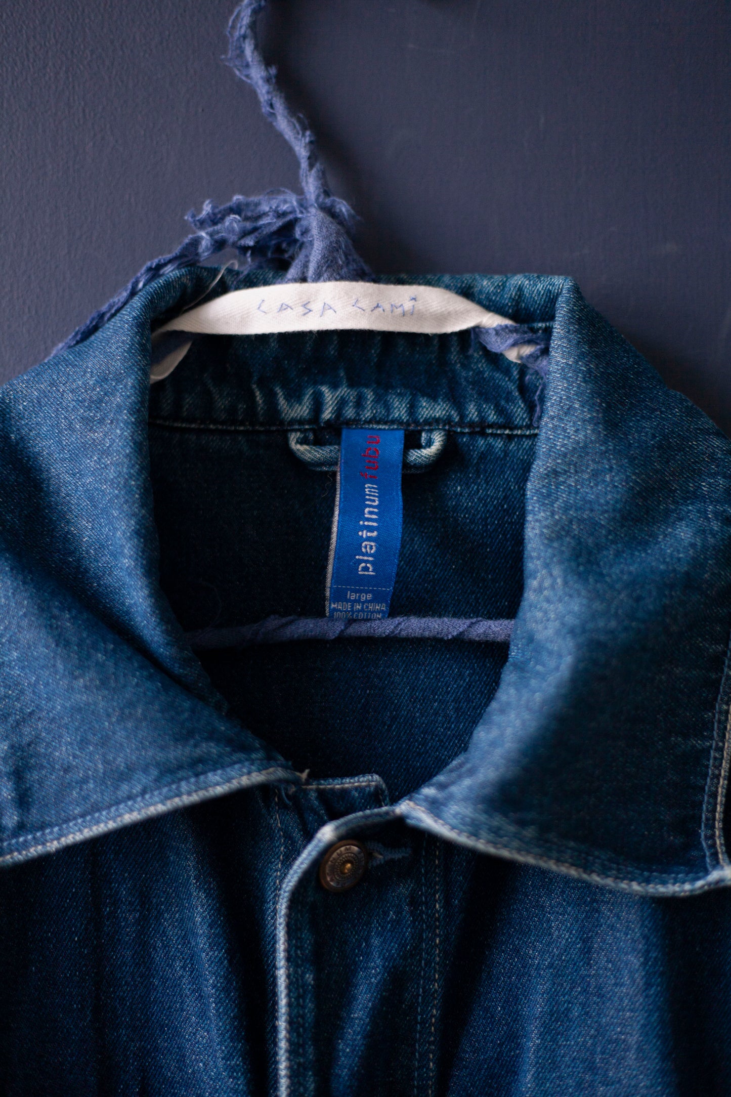 VESTE EN JEAN FUBU (HOMME TAILLE L-XL)