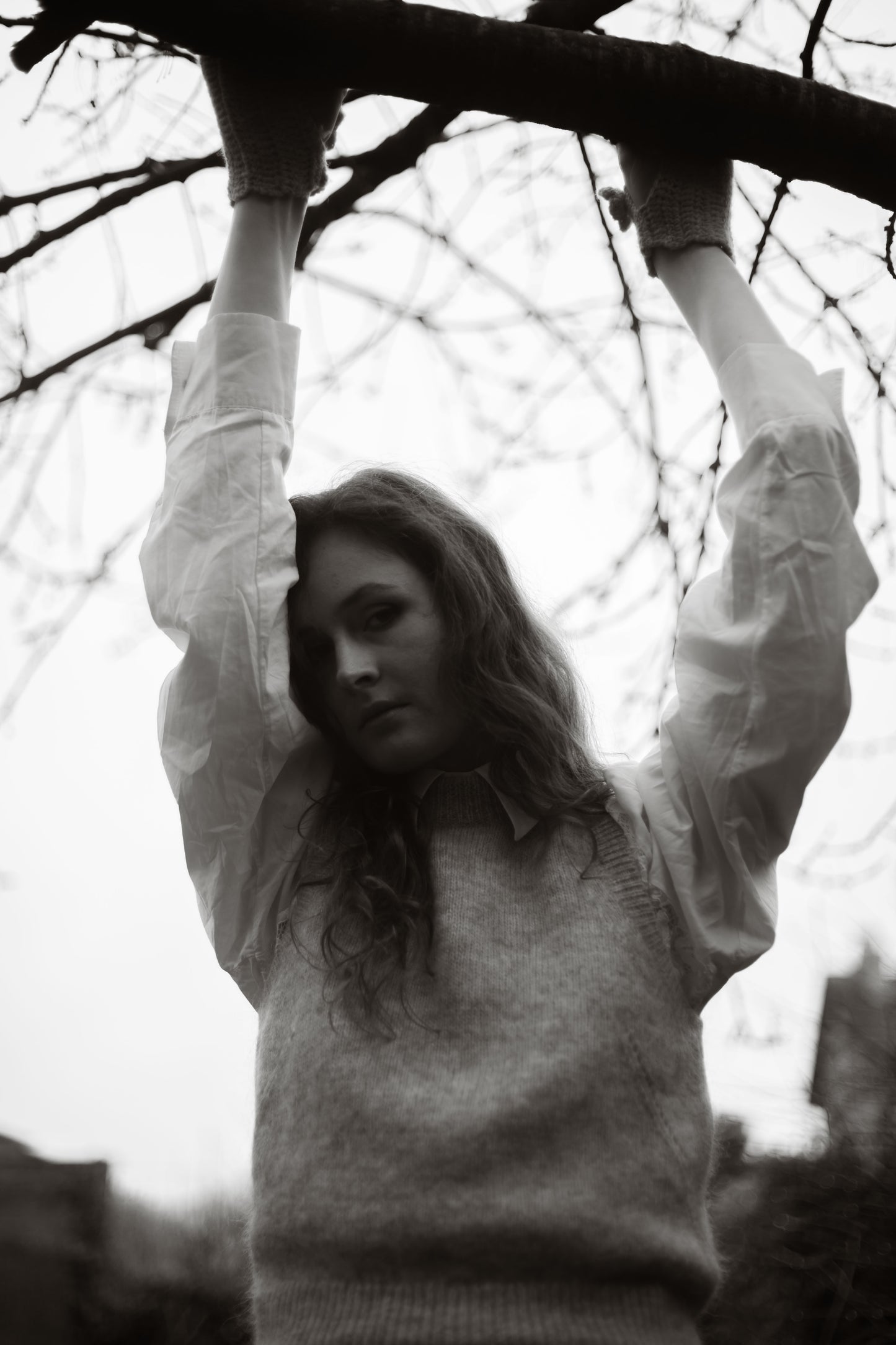 PULL SANS MANCHES MOHAIR