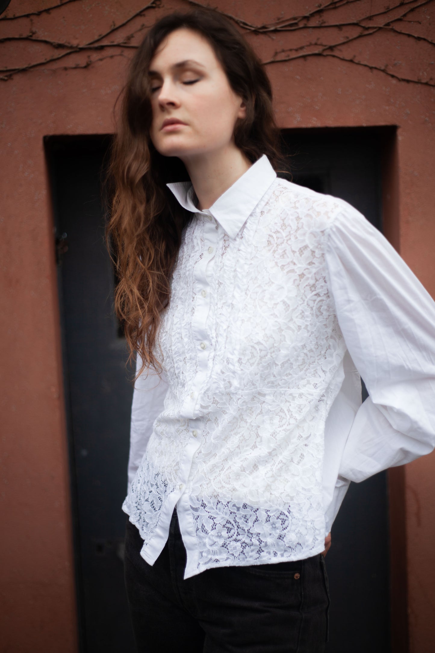 CHEMISIER EN DENTELLE