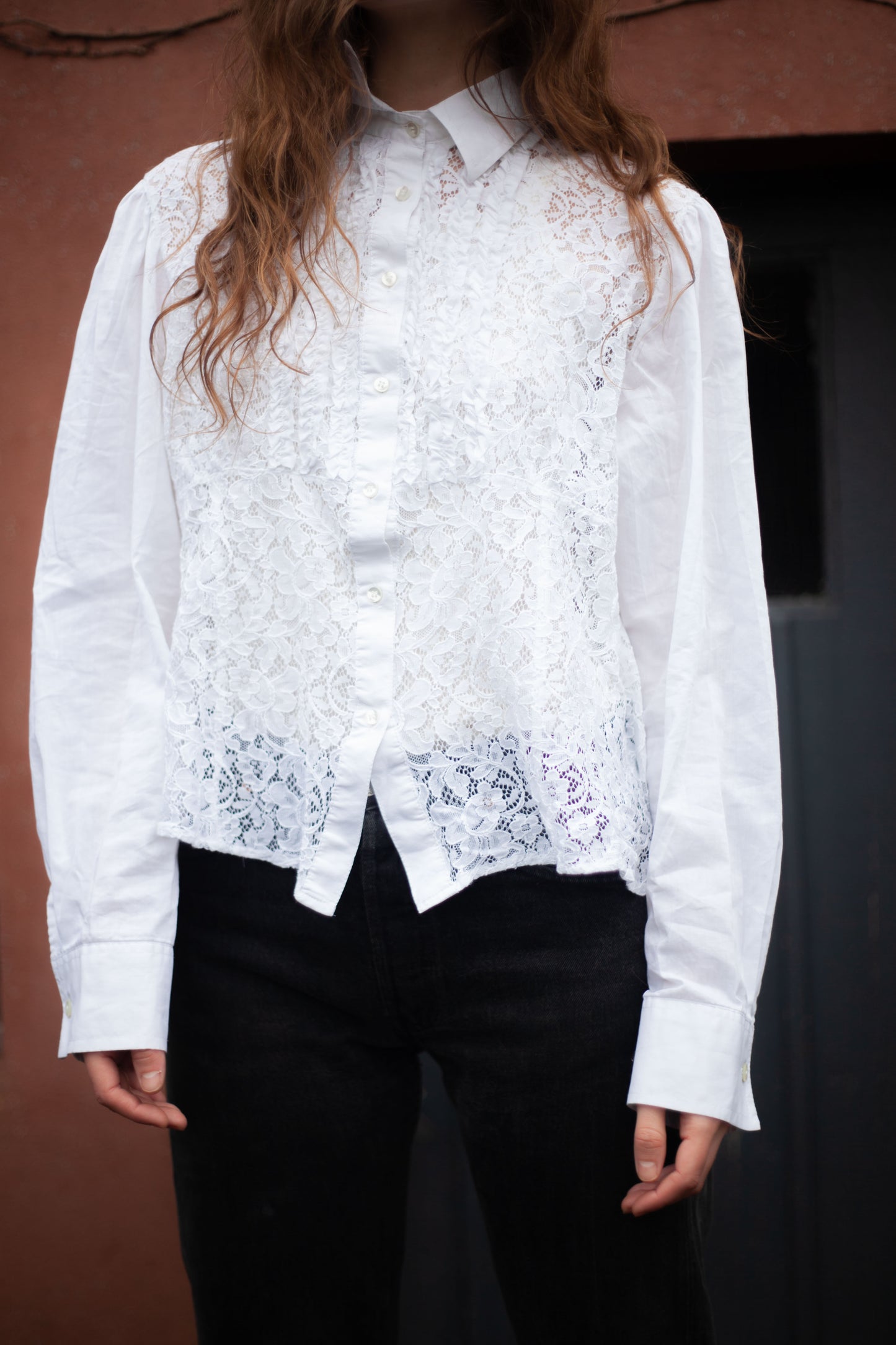 CHEMISIER EN DENTELLE