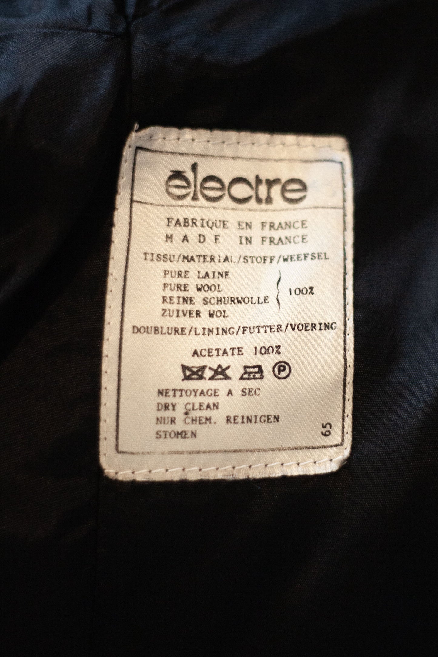 VESTE OVERSIZED VINTAGE