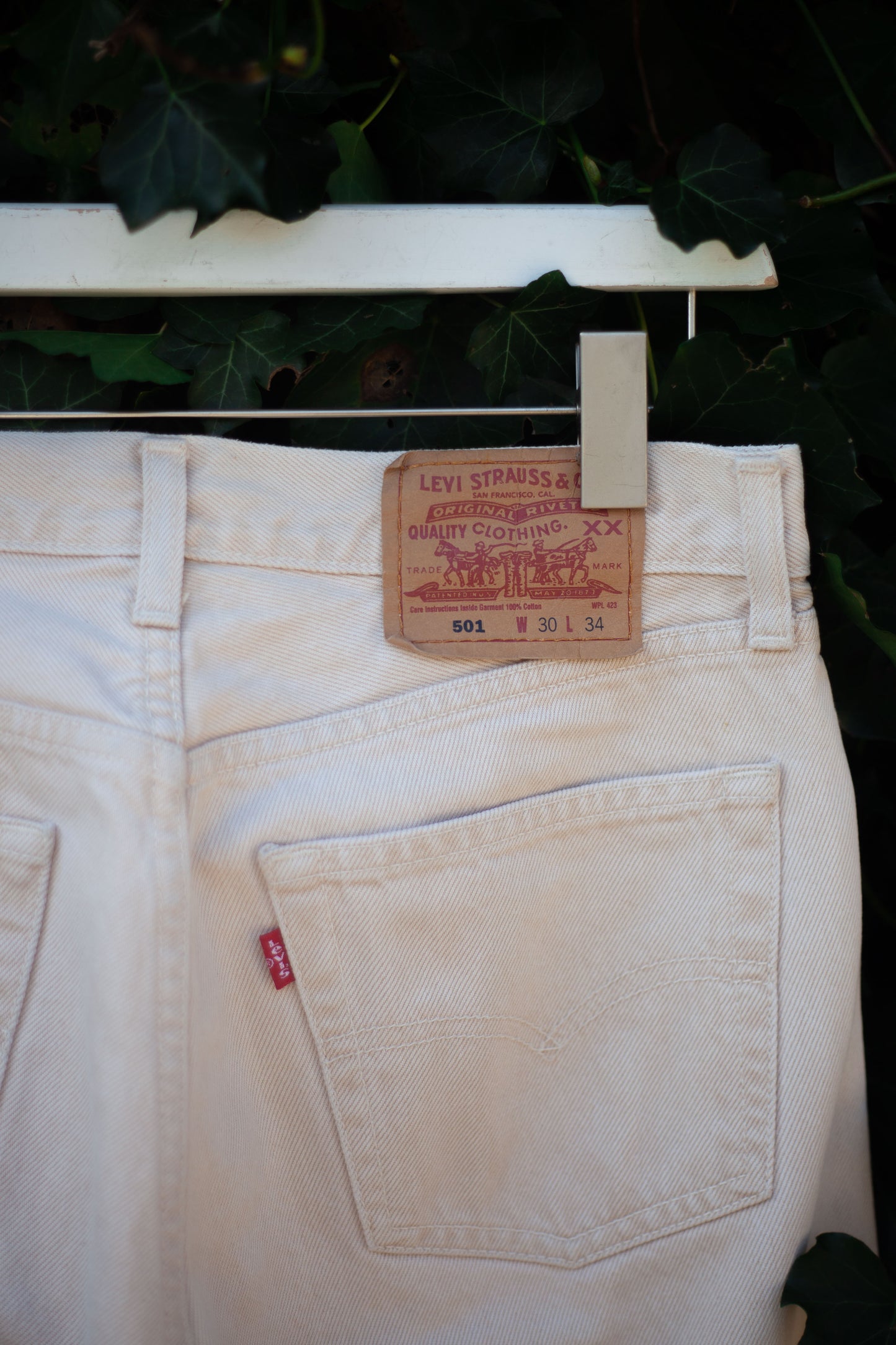 JEAN LEVI'S 501 VINTAGE MADE IN USA W30