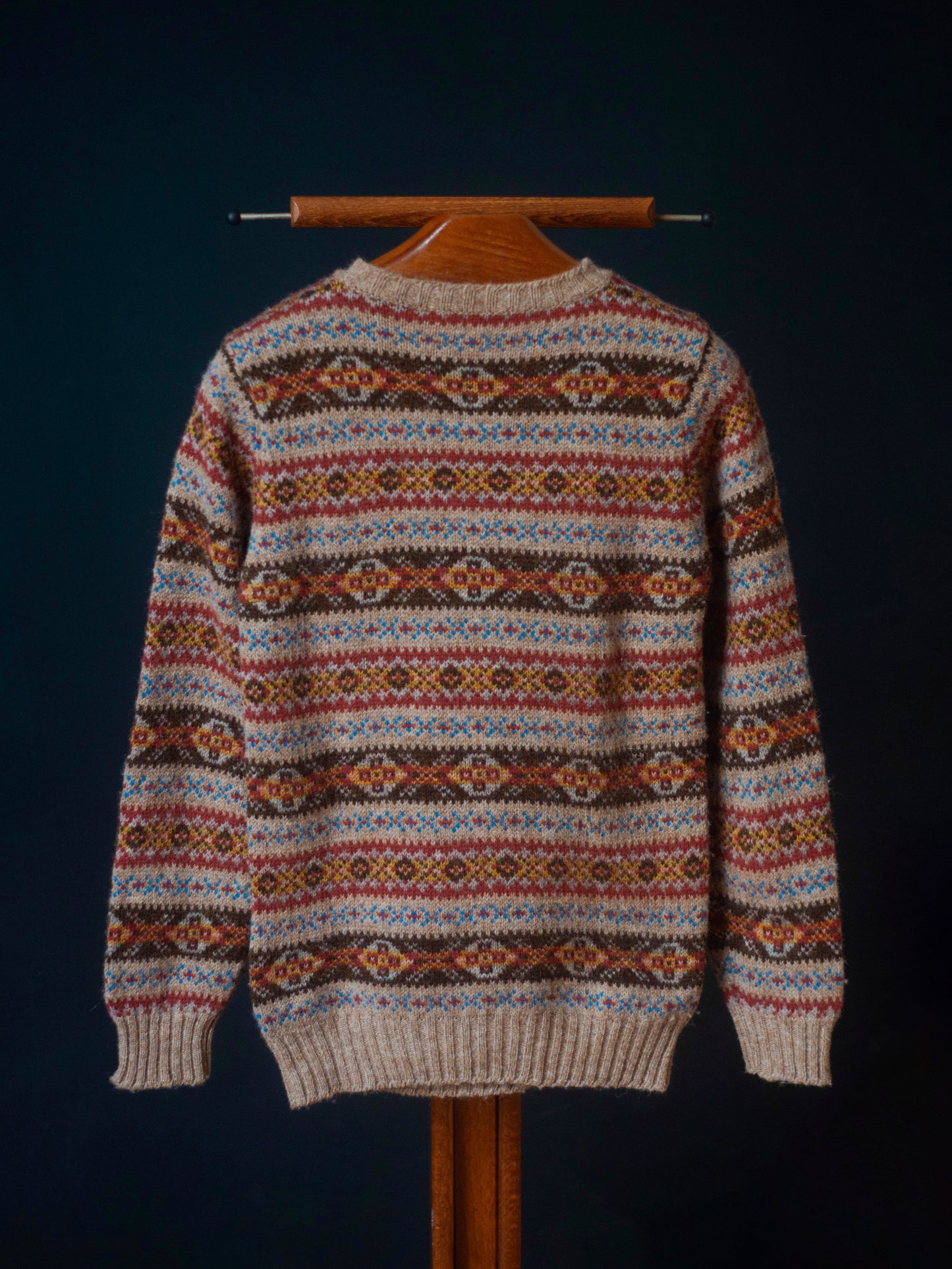 Pull Fair Isle japonais "Mademoiselle NON NON" taille S
